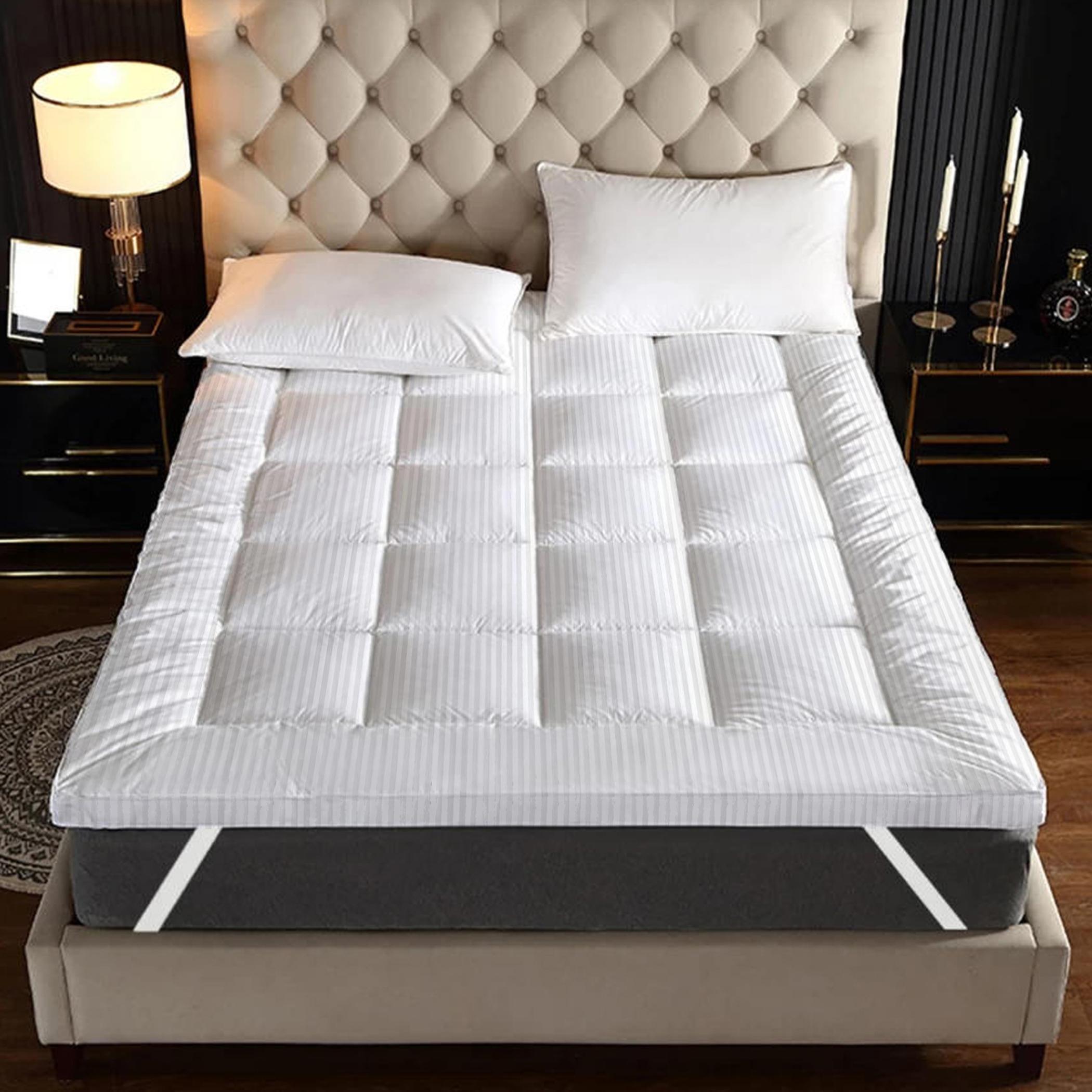 لبادة مرتبة فردية مخططة من آلتيما  - 90x200+5 سم-hbxbedroom-bedding-protectorsandtoppers-image-1