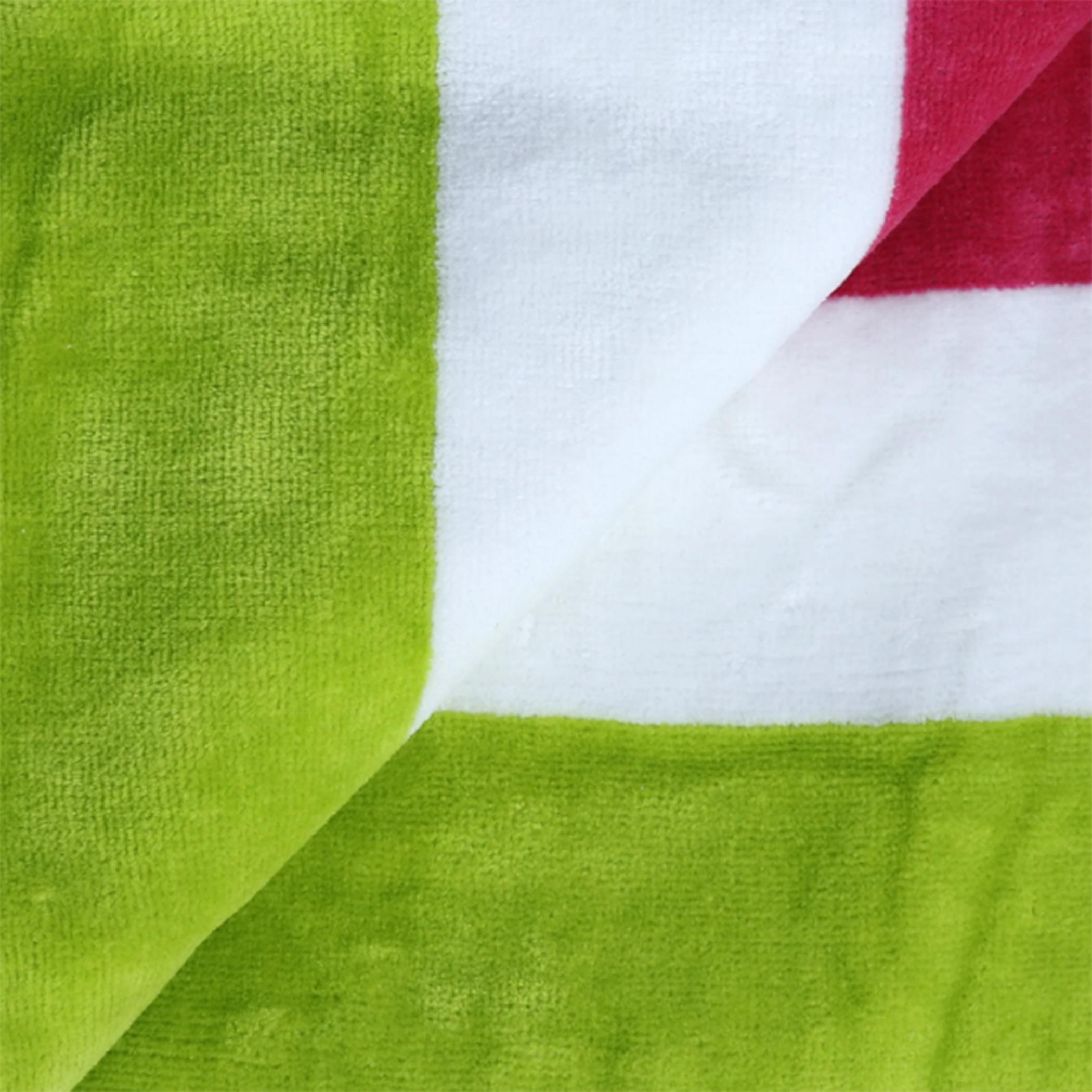 Ultima Cotton Multistripe Reversible Wave Pool Towel - 90x180 cm-hbxbathroom-bathroomtextiles-image-3