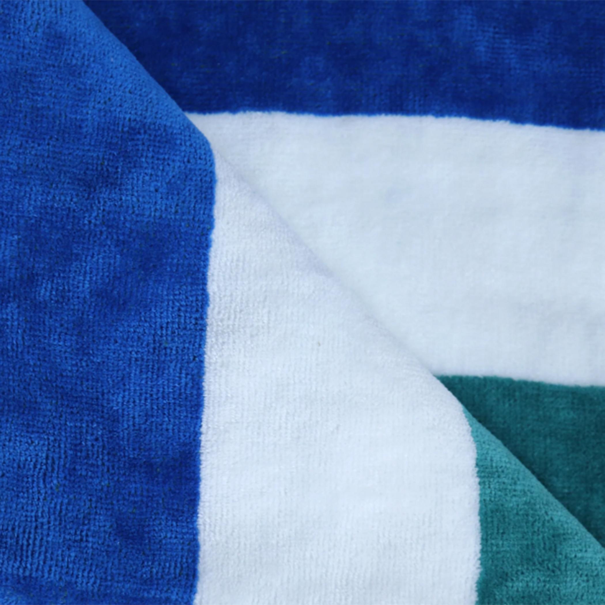 Ultima Cotton Multistripe Reversible Wave Pool Towel - 90x180 cm-hbxbathroom-bathroomtextiles-image-3