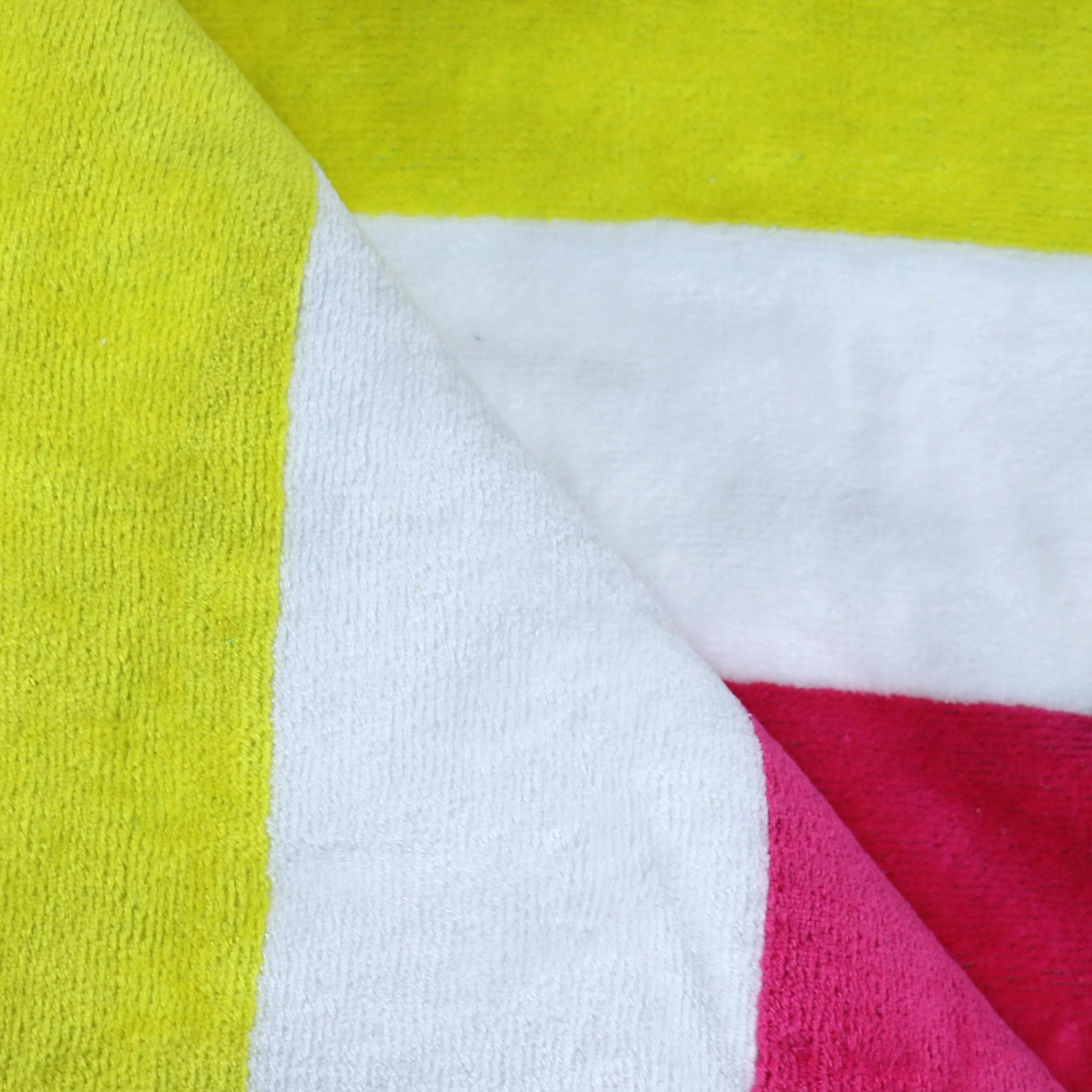 Ultima Cotton Oversized Reversible Striped Pool Bath Towel - 90x180 cm-hbxbathroom-bathroomtextiles-image-5