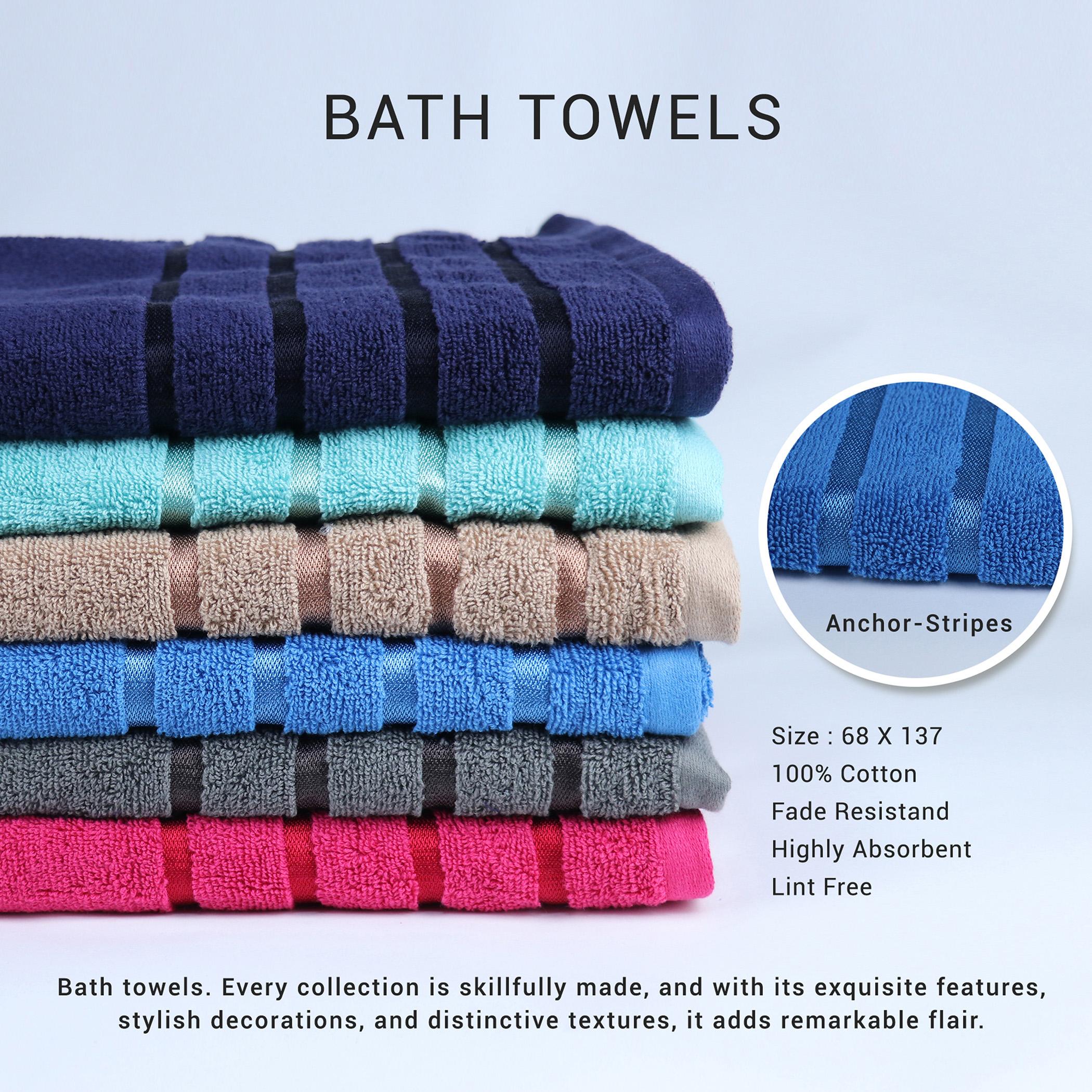 Ultima Cotton Breeze Bath Towel - 70x140 cm-hbxbathroom-bathroomtextiles-image-6