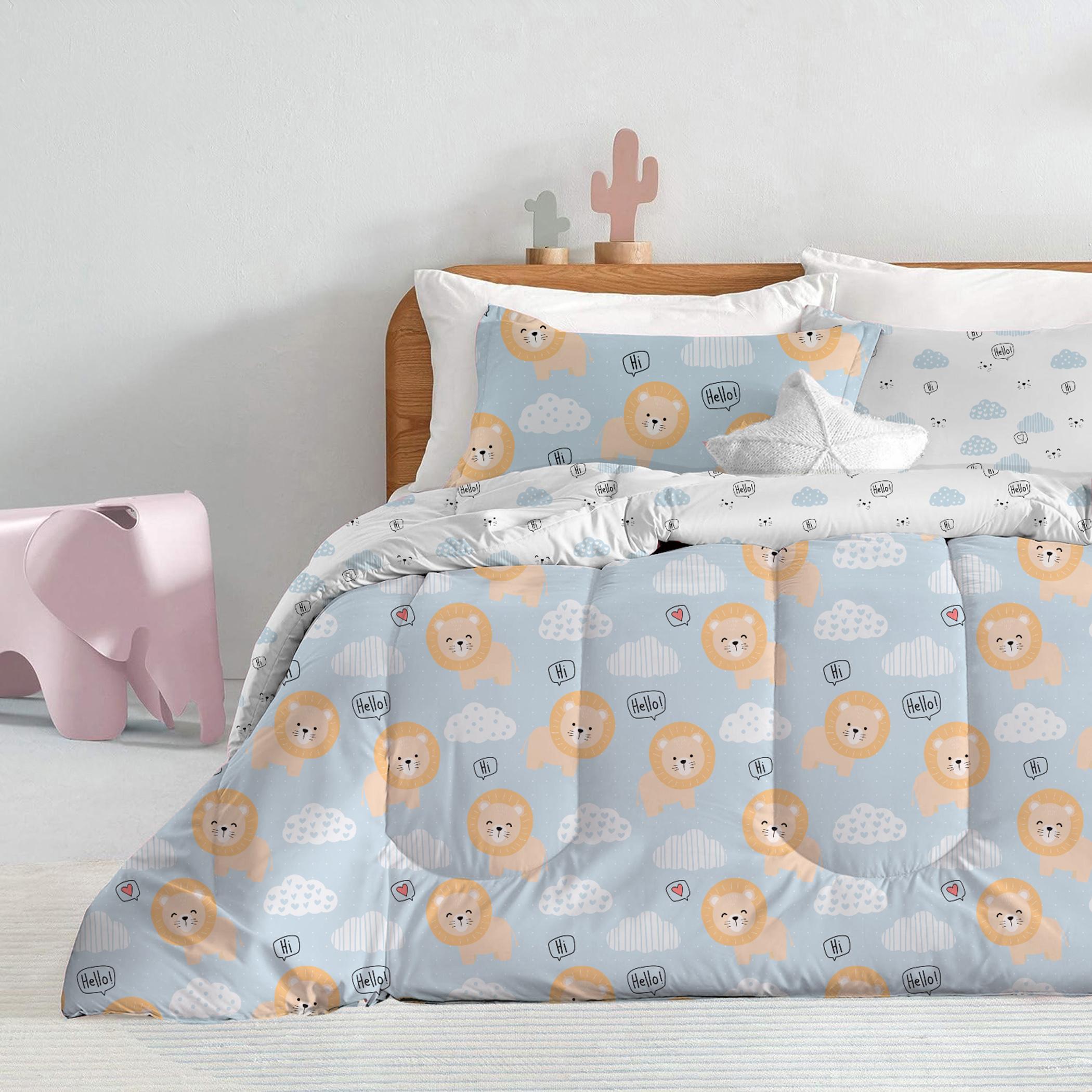 طقم لحاف فردي للأطفال 3 قطع من آلتيما  - 135x200 سم-hbxkidsandyouth-beddingandfurnishings-comfortersets-image-1