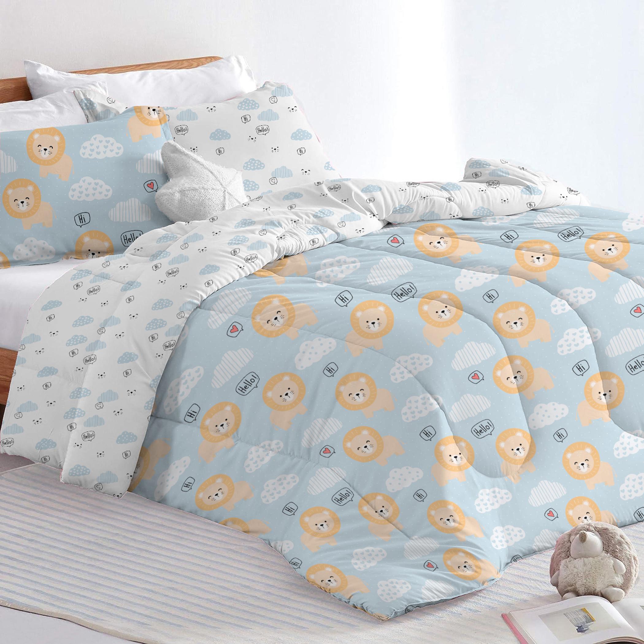 طقم لحاف كوين 3 قطع من آلتيما  - 165x230 سم-hbxbedroom-bedding-comfortersets-image-3
