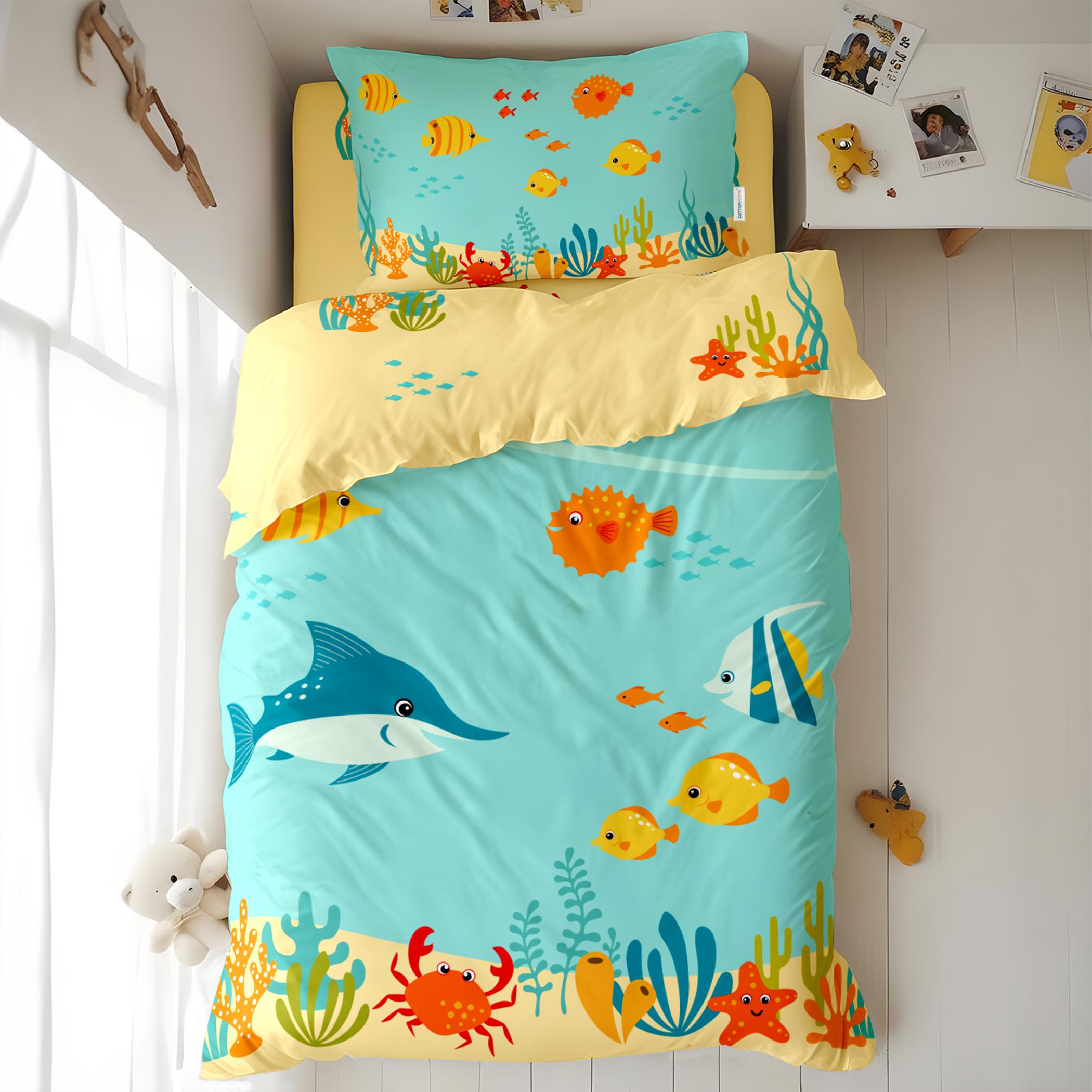 طقم غطاء لحاف فردي للأطفال 3 قطع من آلتيما  - 135x220 سم-hbxdecorandfurnishings-bedding-duvetsandpillows-image-3