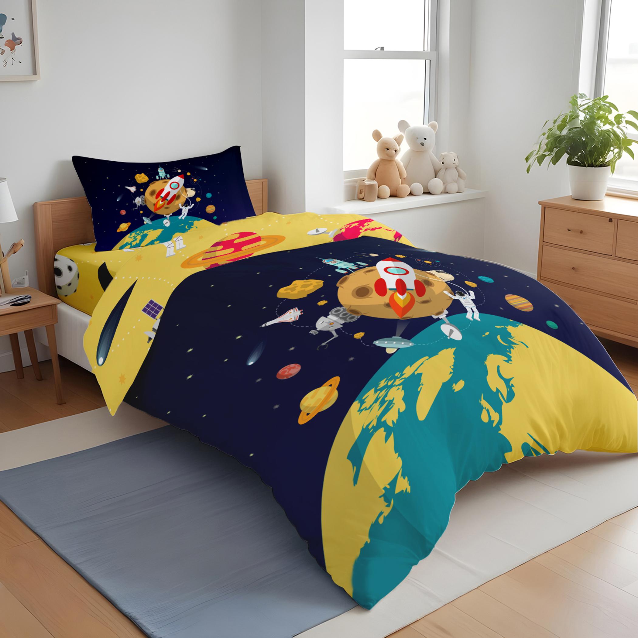 طقم غطاء لحاف فردي للأطفال 3 قطع من آلتيما  - 135x220 سم-hbxdecorandfurnishings-bedding-duvetsandpillows-image-1