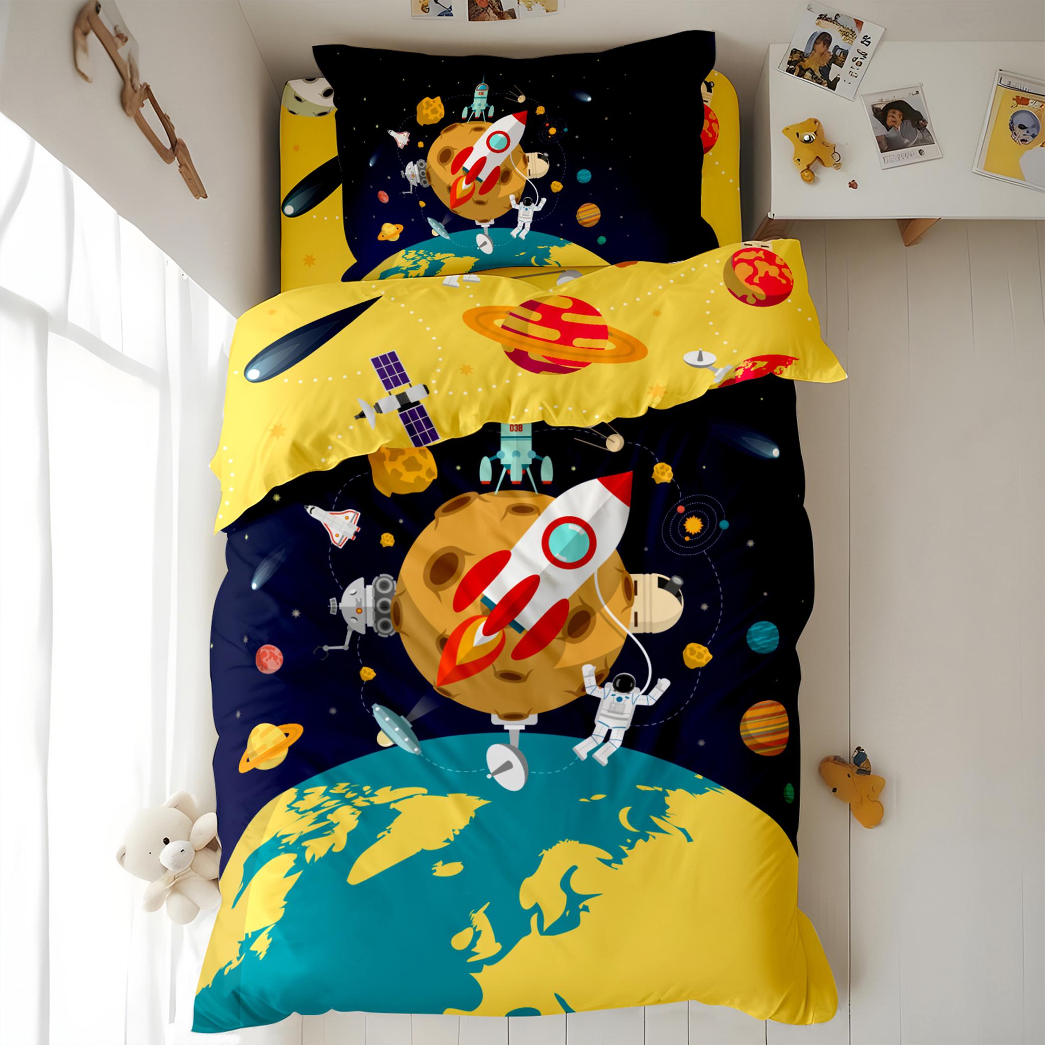 طقم غطاء لحاف فردي للأطفال 3 قطع من آلتيما  - 135x220 سم-hbxdecorandfurnishings-bedding-duvetsandpillows-image-3