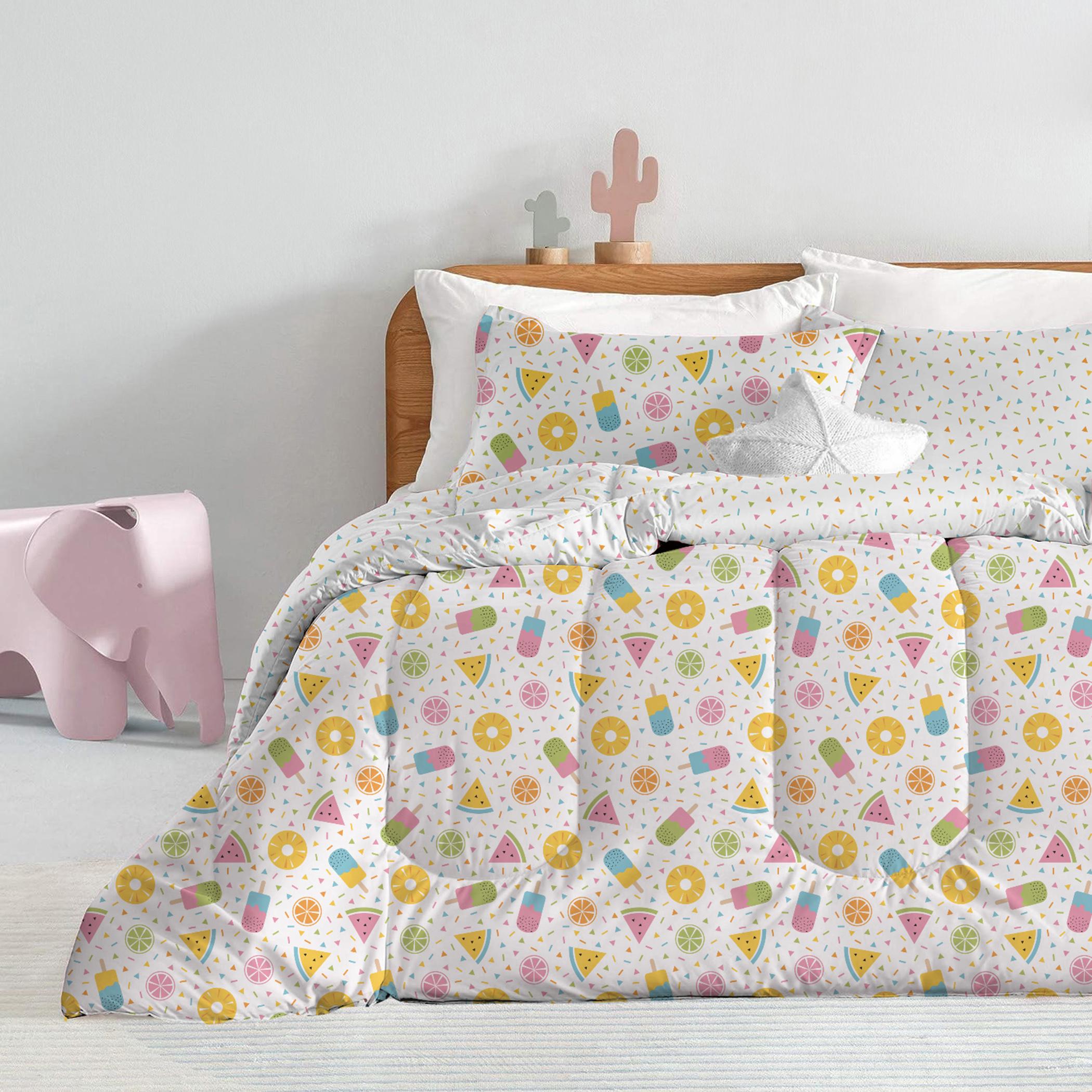 طقم غطاء لحاف فردي للأطفال 3 قطع من آلتيما  - 135x220 سم-hbxdecorandfurnishings-bedding-duvetsandpillows-image-1