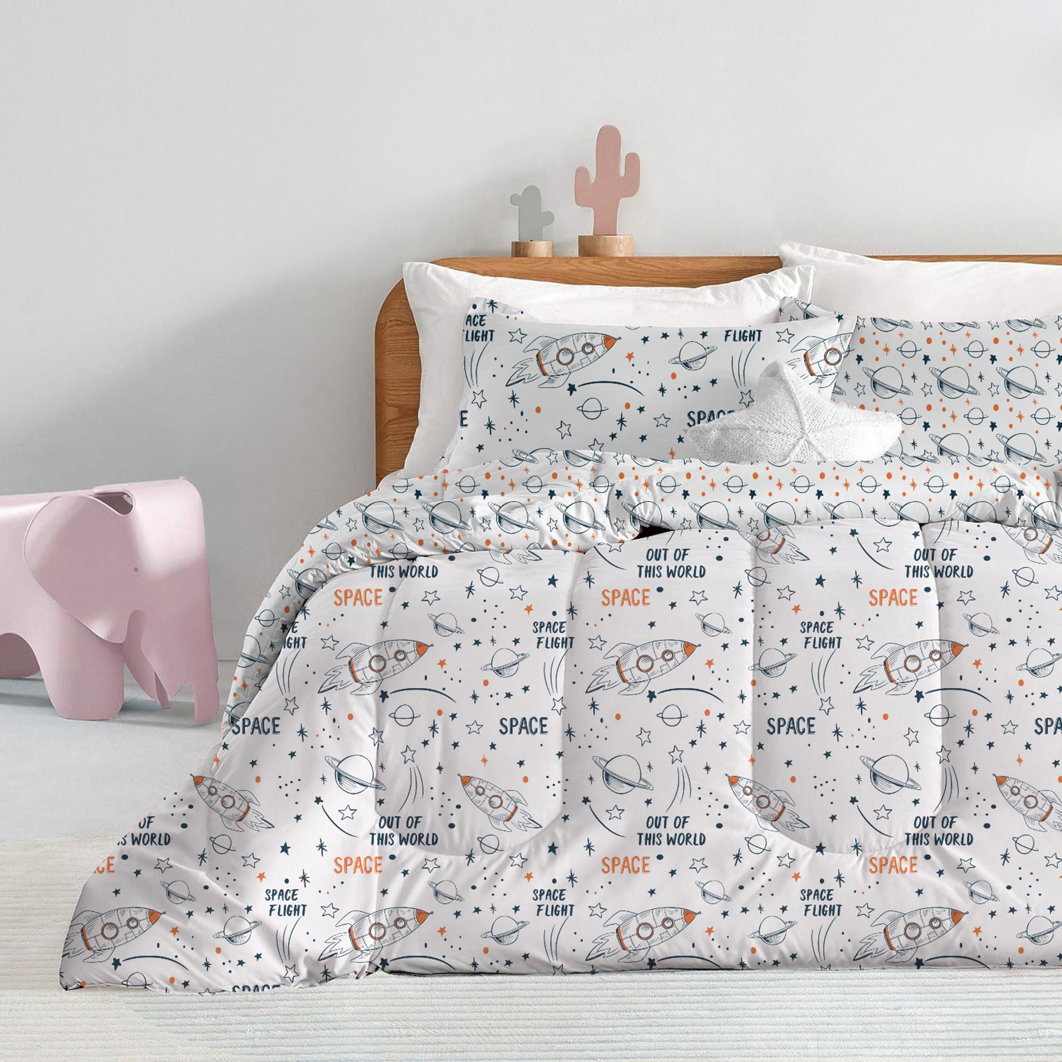 طقم غطاء لحاف توين للأطفال 4 قطع من آلتيما  - 160x220 سم-hbxdecorandfurnishings-bedding-duvetsandpillows-image-1