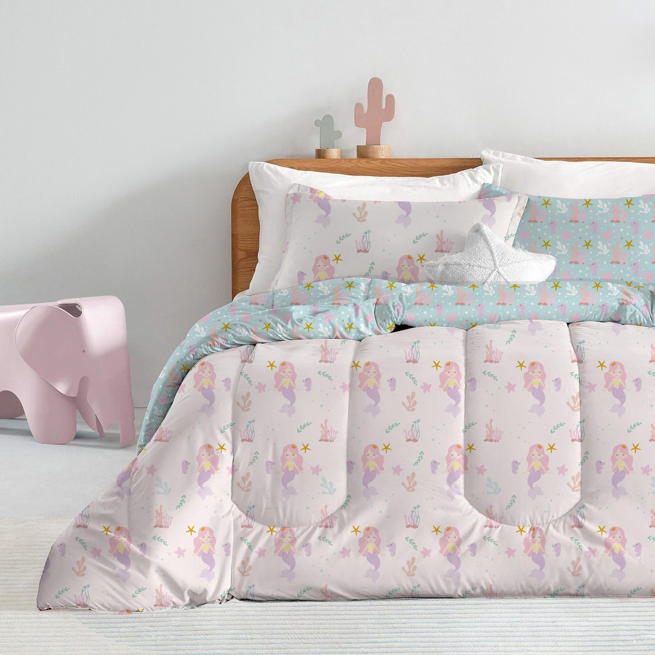 طقم غطاء لحاف توين للأطفال 4 قطع من آلتيما  - 160x220 سم-hbxdecorandfurnishings-bedding-duvetsandpillows-image-1