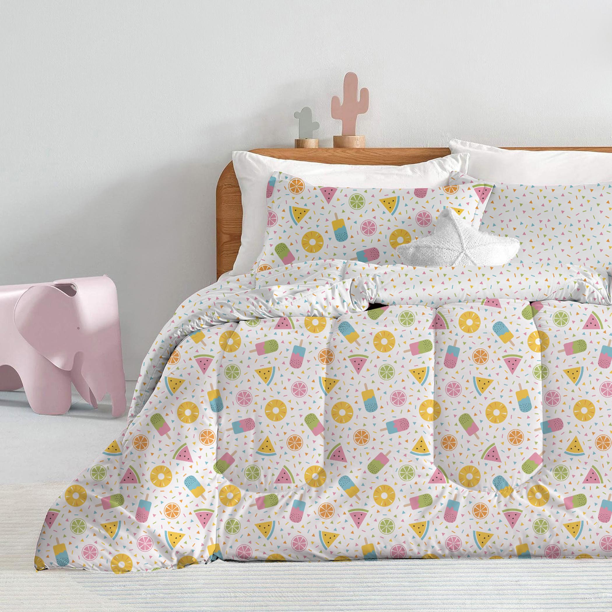 طقم غطاء لحاف توين للأطفال - 4 قطع من آلتيما - 160x220 سم-hbxdecorandfurnishings-bedding-duvetsandpillows-image-1