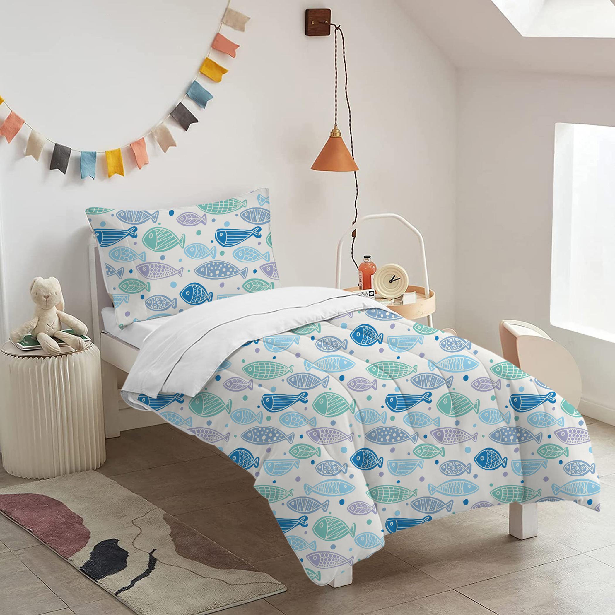 طقم غطاء لحاف توين للأطفال 4 قطع من آلتيما  - 160x220 سم-hbxdecorandfurnishings-bedding-duvetsandpillows-image-2