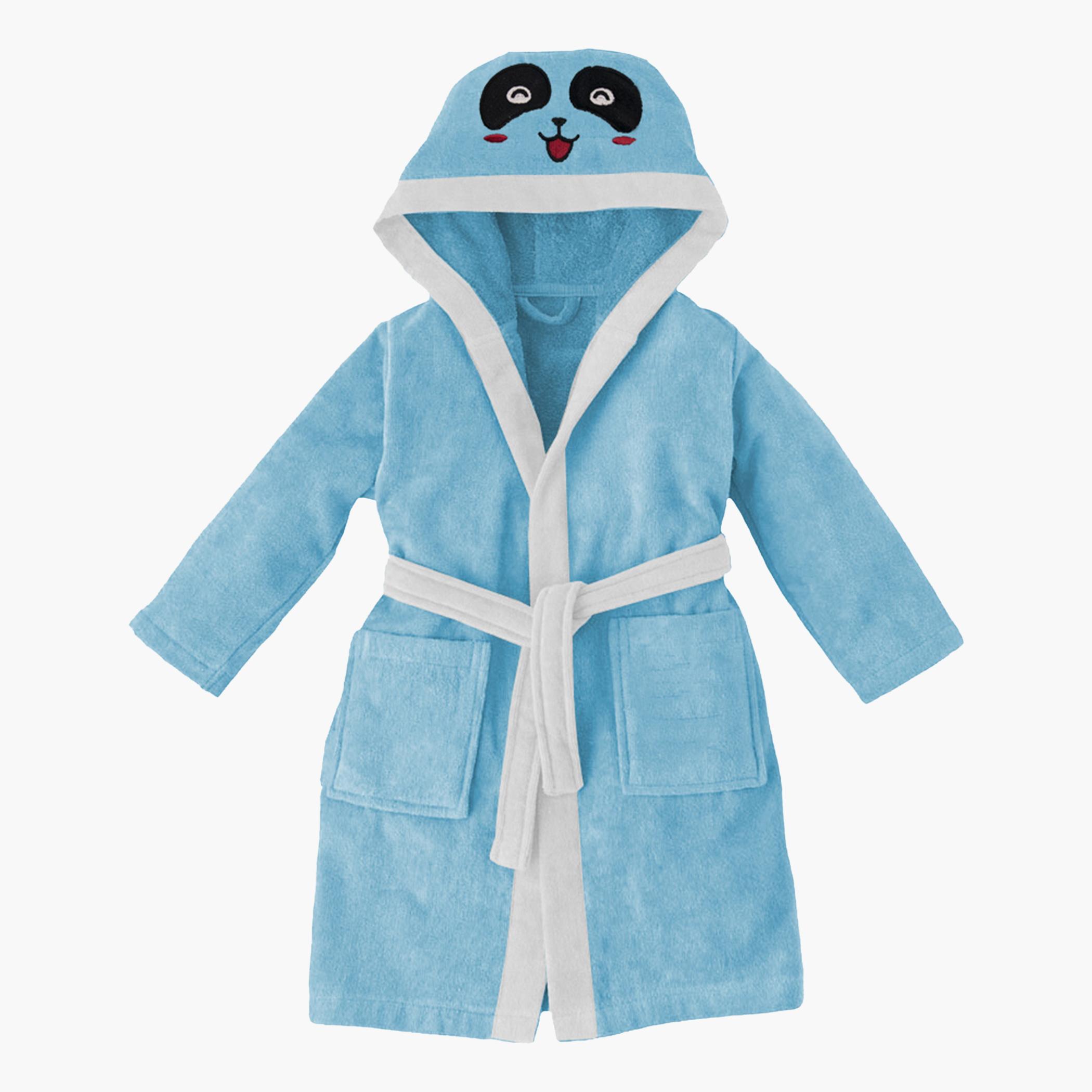روب استحمام للأطفال بقبّعة وحزام ربط وتطريز باندا من آلتيما  - 4-6 سنوات-hbxhomeware-kidsessentials-kidsbathrobes-image-2