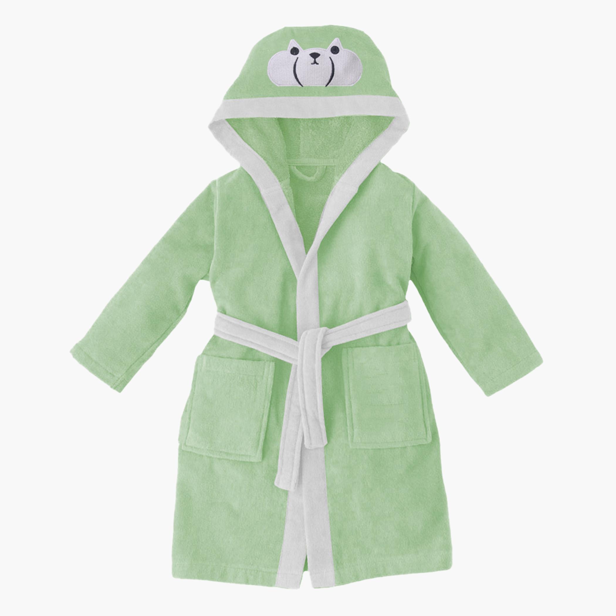 روب استحمام للأطفال بقبّعة وحزام ربط وتطريز دب من آلتيما  - 4-6 سنوات-hbxhomeware-kidsessentials-kidsbathrobes-image-2