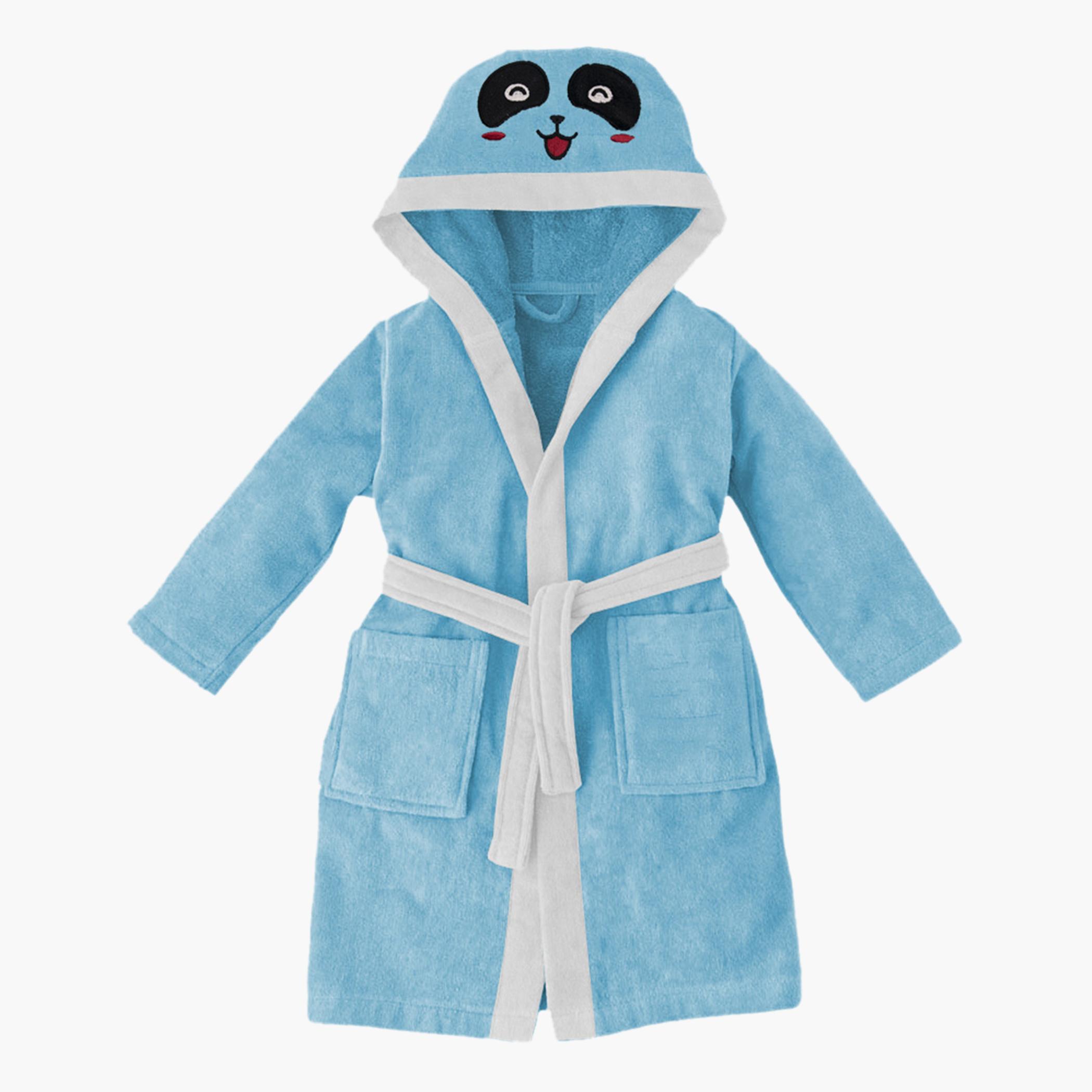 روب استحمام للأطفال بقبّعة وحزام ربط وتطريز باندا من آلتيما  - 6-8 سنوات-hbxhomeware-kidsessentials-kidsbathrobes-image-2