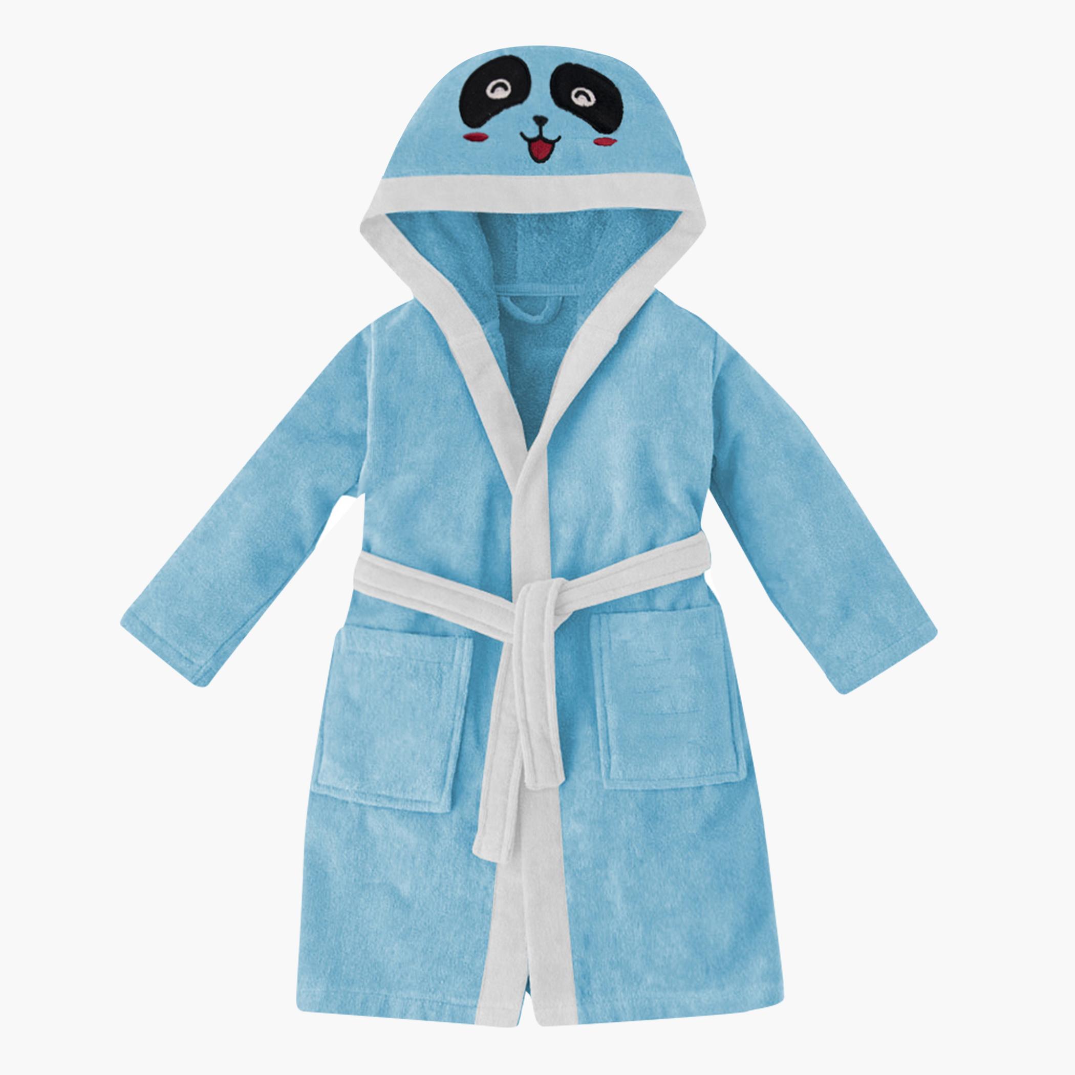 روب استحمام للأطفال بقبّعة وحزام ربط وتطريز باندا من آلتيما  - 8-10 سنوات-hbxhomeware-kidsessentials-kidsbathrobes-image-2