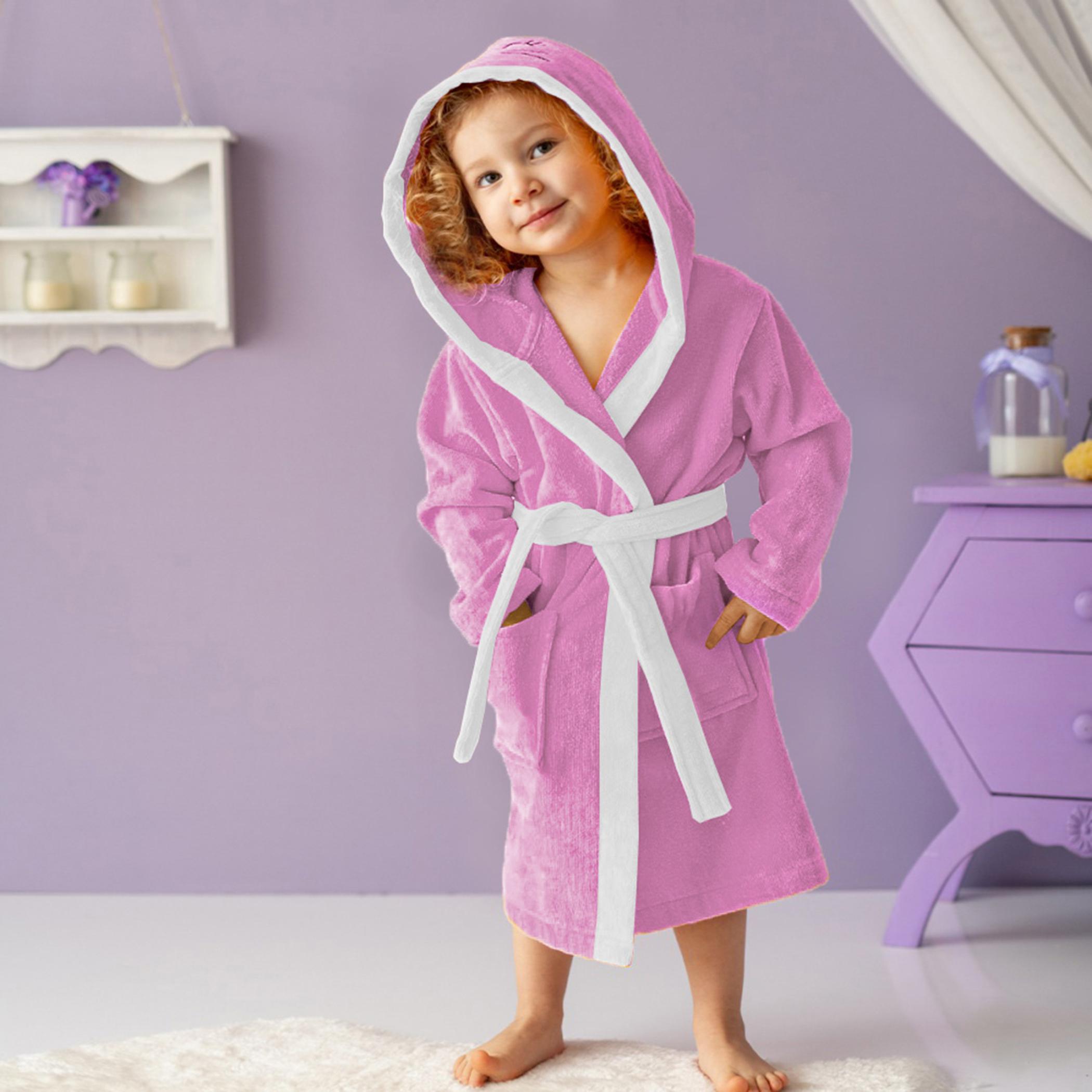 روب استحمام للأطفال بقبّعة وحزام ربط وتطريز كيتي من آلتيما  - 10-12 سنوات-hbxhomeware-kidsessentials-kidsbathrobes-image-3