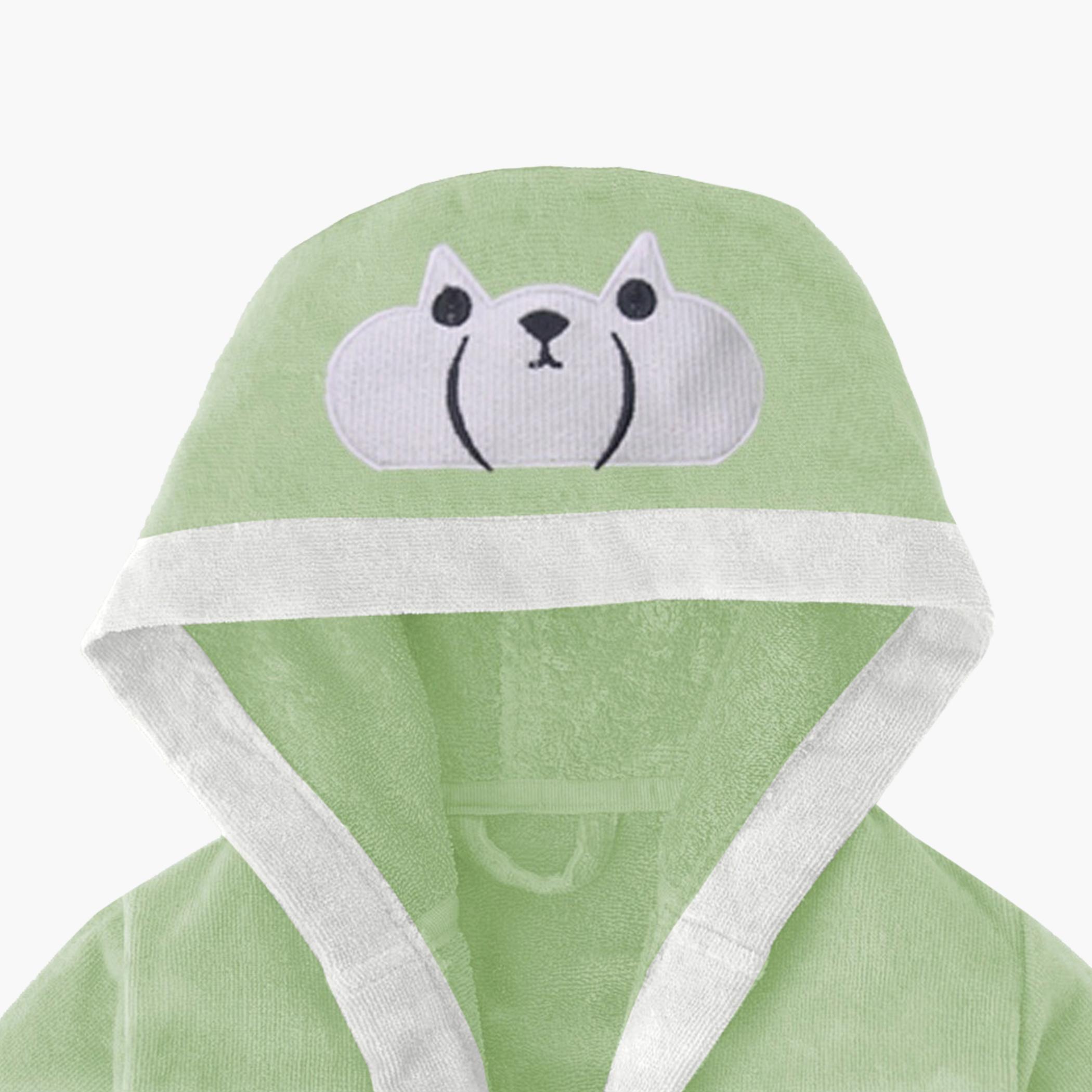 روب استحمام للأطفال بقبّعة وحزام ربط وتطريز دب من آلتيما  - 10-12 سنوات-hbxhomeware-kidsessentials-kidsbathrobes-image-4