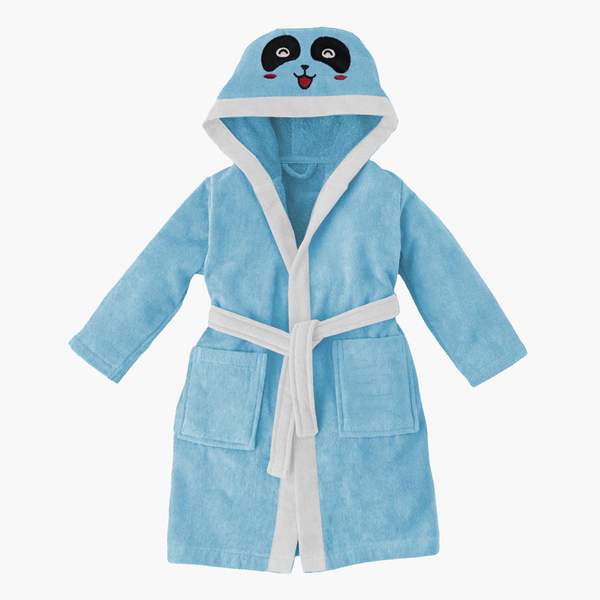 روب استحمام للأطفال بقبّعة وحزام ربط وتطريز باندا من آلتيما  - 12-14 سنة-hbxhomeware-kidsessentials-kidsbathrobes-image-3