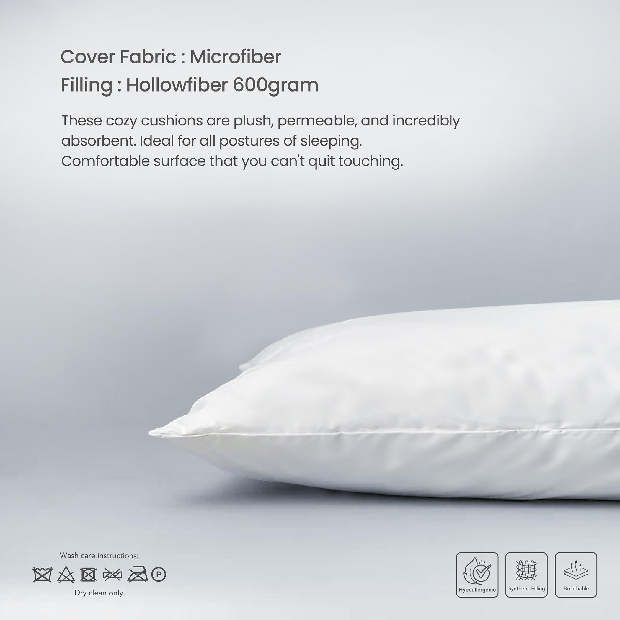 Ultima Comfort Pillow - 45x70 cm-hbxdecorandfurnishings-bedding-duvetsandpillows-image-3