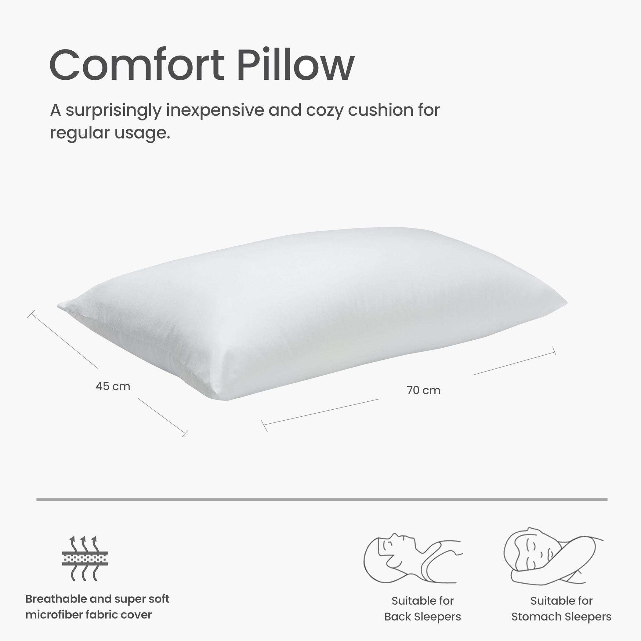 Ultima Comfort Pillow - 45x70 cm-hbxdecorandfurnishings-bedding-duvetsandpillows-image-4