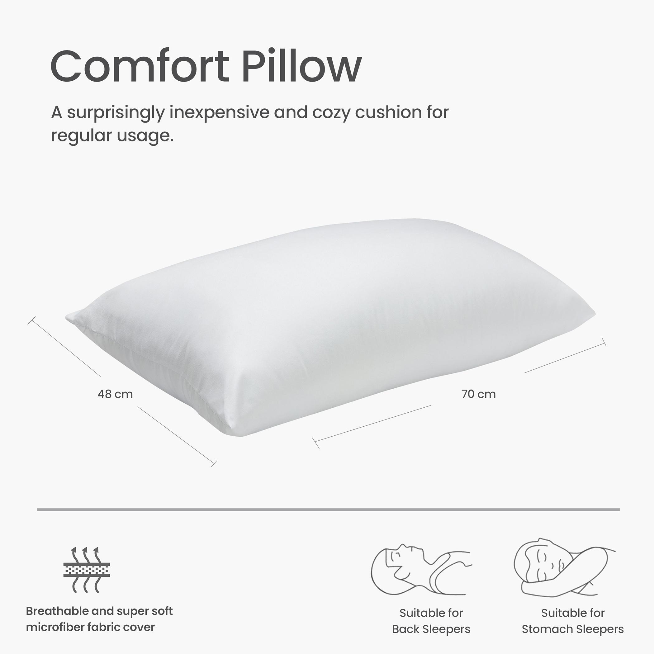 Ultima Comfort Pillow - 48x70 cm-hbxdecorandfurnishings-bedding-duvetsandpillows-image-4