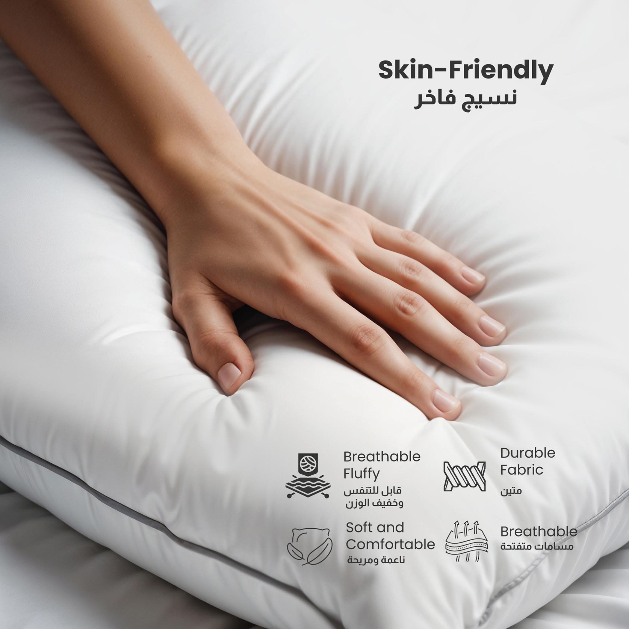 وسادة كومفورت من آلتيما  - 50x75 سم-hbxdecorandfurnishings-bedding-duvetsandpillows-image-6
