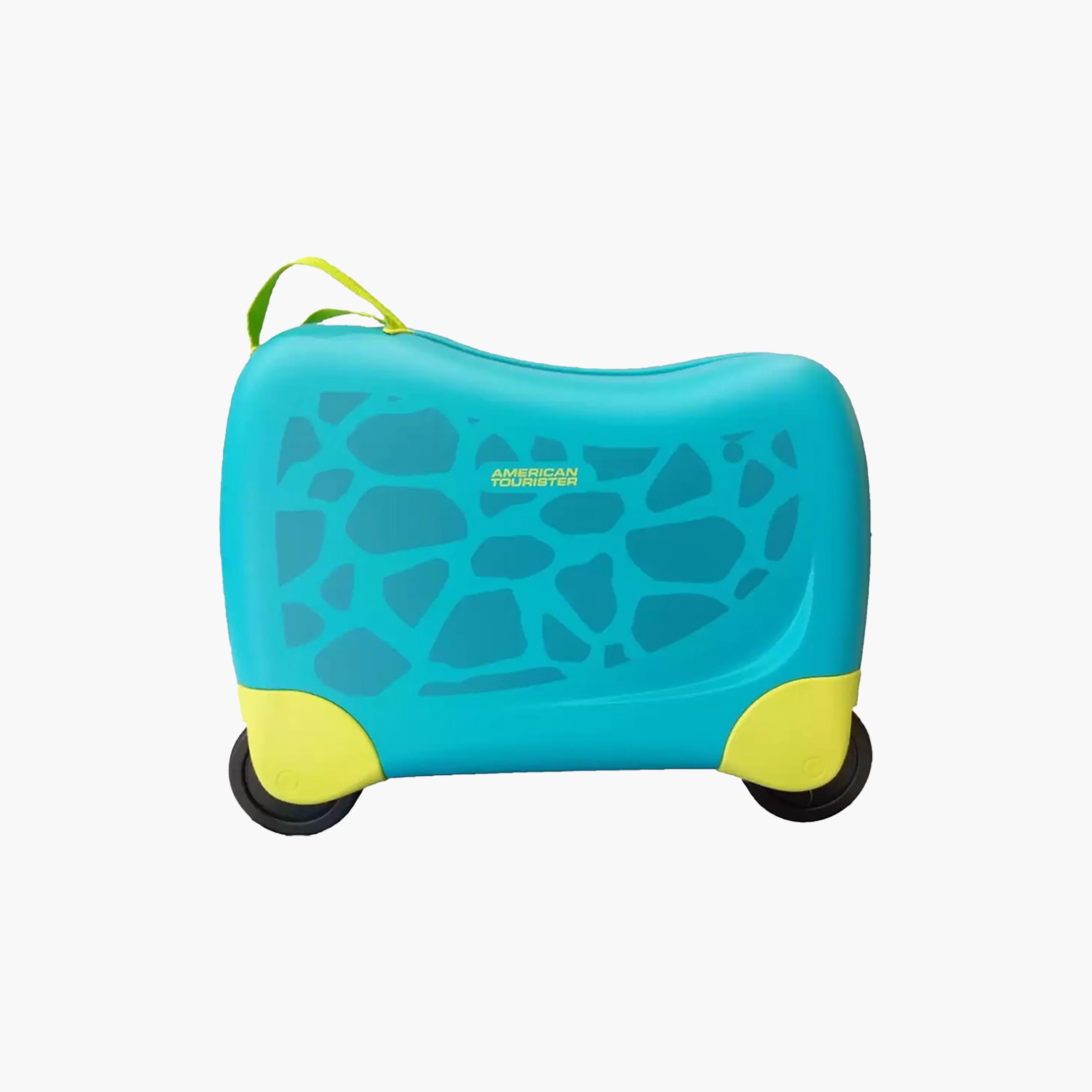 American Tourister 35 CM Turquoise Turtle Blue Skittle Kids Luggage with Wheels | FH064011-travel-kidstrolleyandbags-image-2