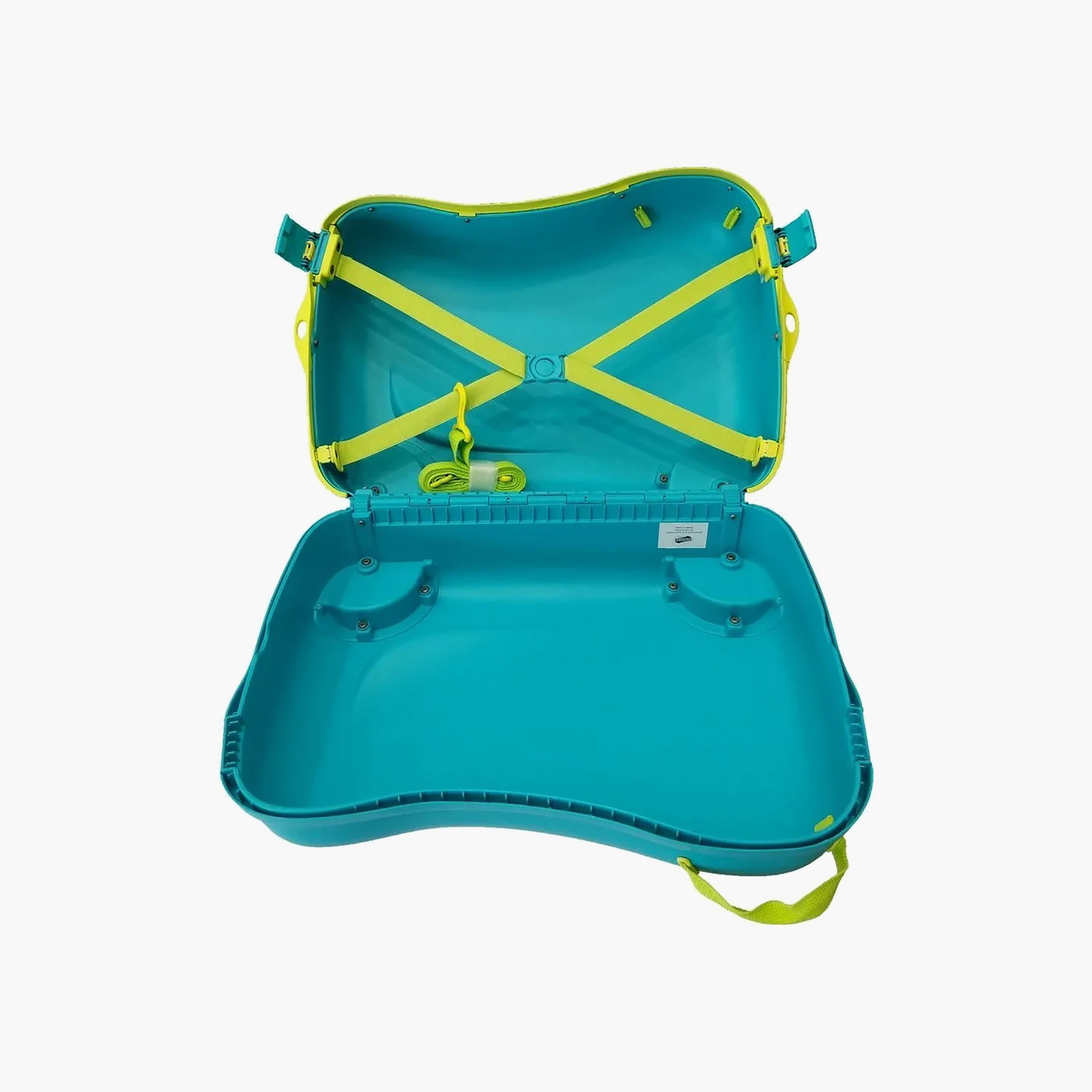 American Tourister 35 CM Turquoise Turtle Blue Skittle Kids Luggage with Wheels | FH064011-travel-kidstrolleyandbags-image-3