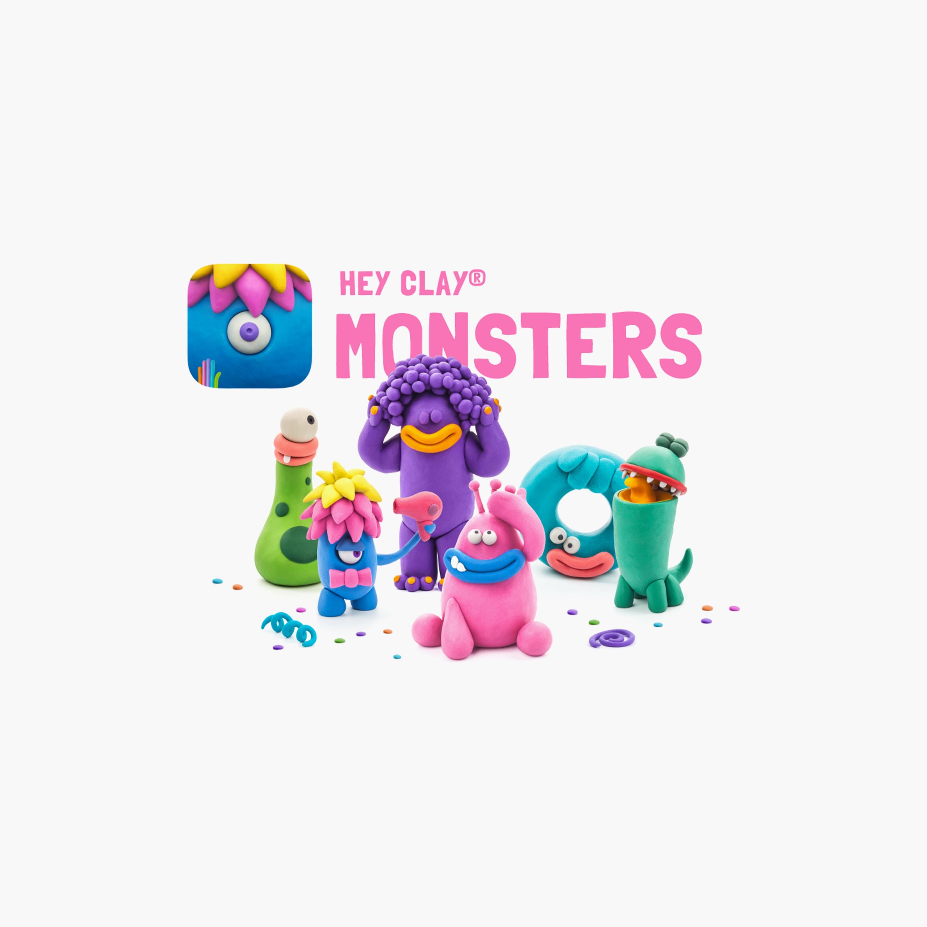 Hey Clay Monsters Air Dry Clay Kit-school-artsandcrafts-image-4