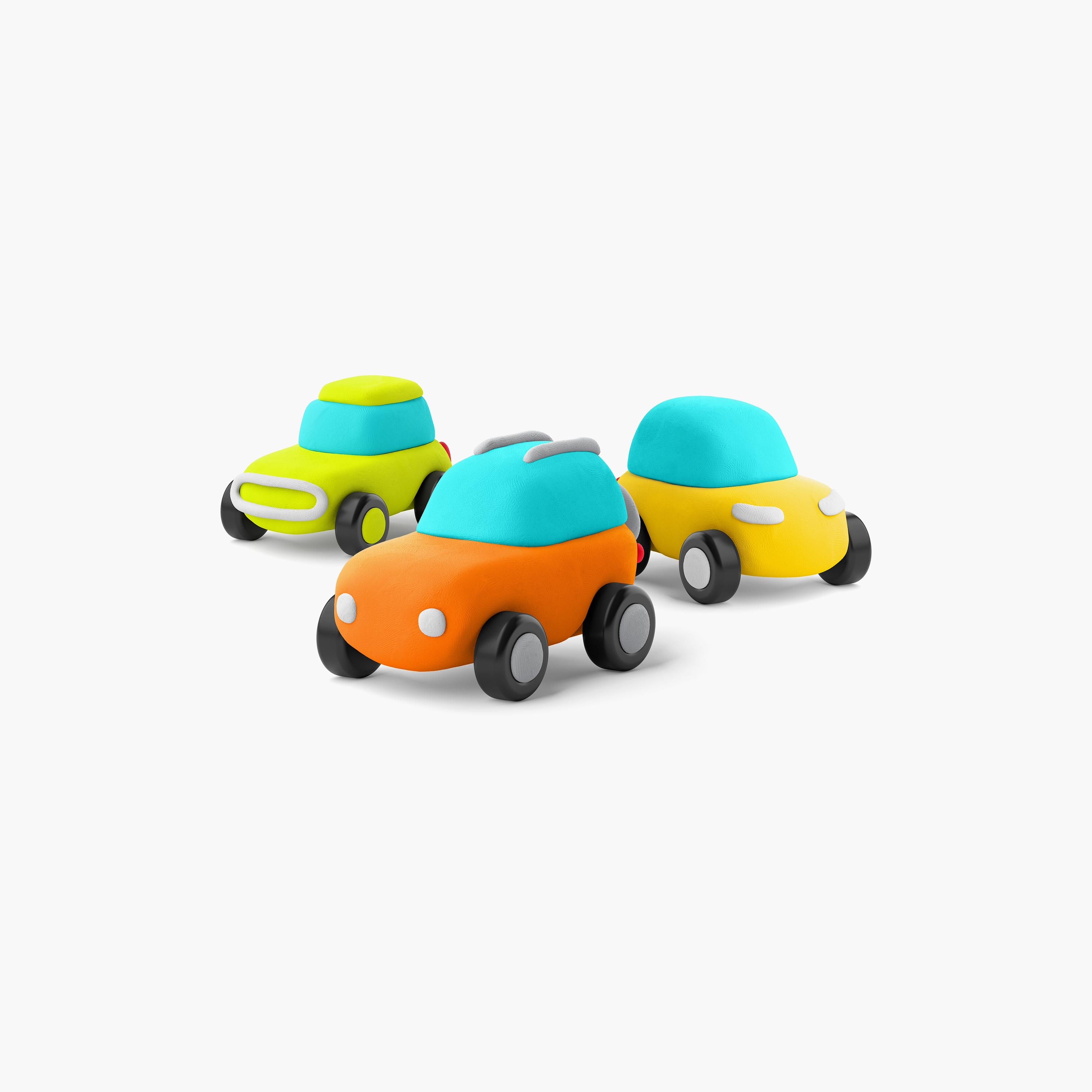 Hey Clay 6-Piece Eco Cars Air Dry Clay Kit-school-artsandcrafts-image-5