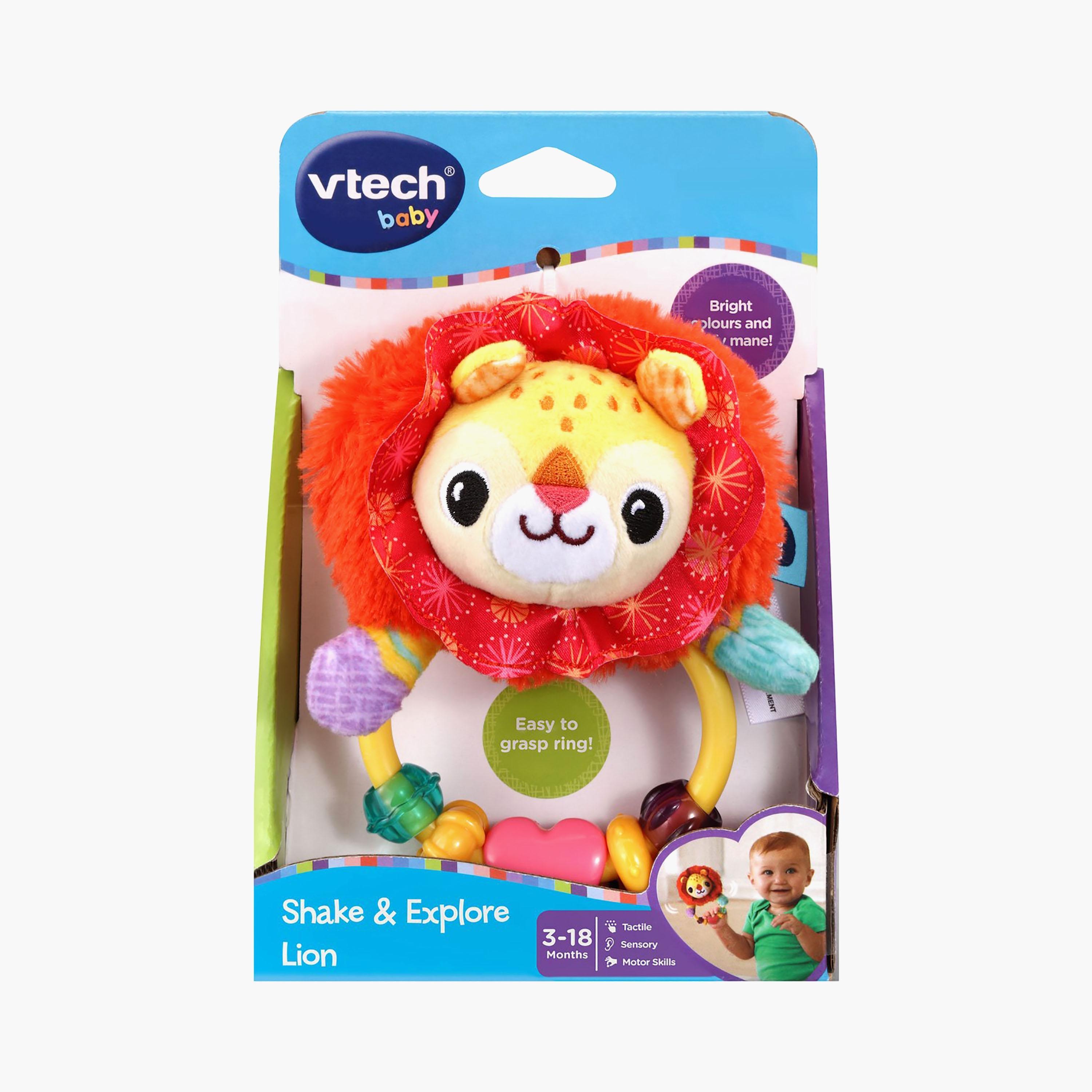 خشخيشة أسد شيك اند إكسبلور من في تيك-toys-babyandtoddlertoys-rattlesandteethers-image-1