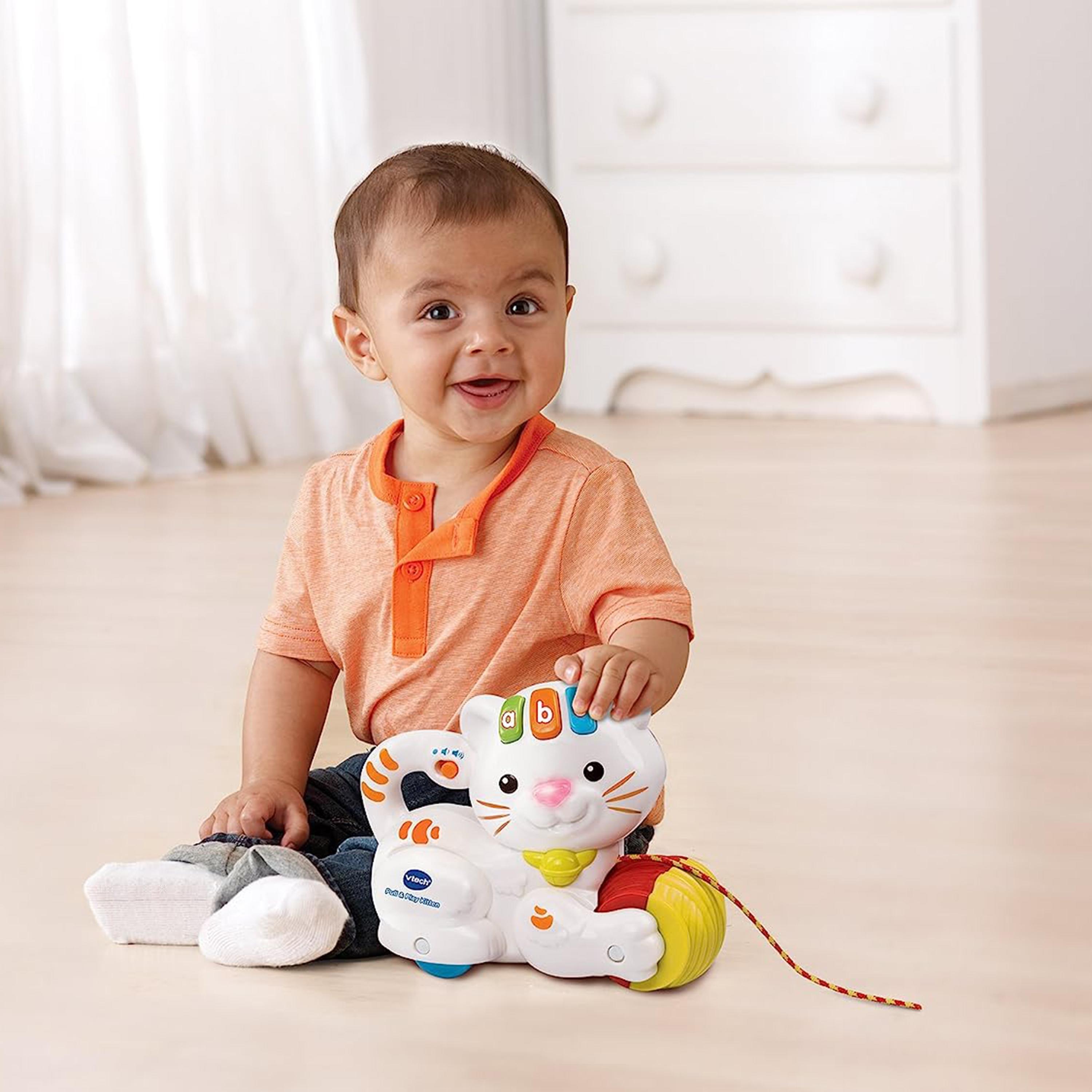 Vtech Pull & Play Kitten Interactive Toy-toys-babyandtoddlertoys-lightsandmusicaltoys-image-5