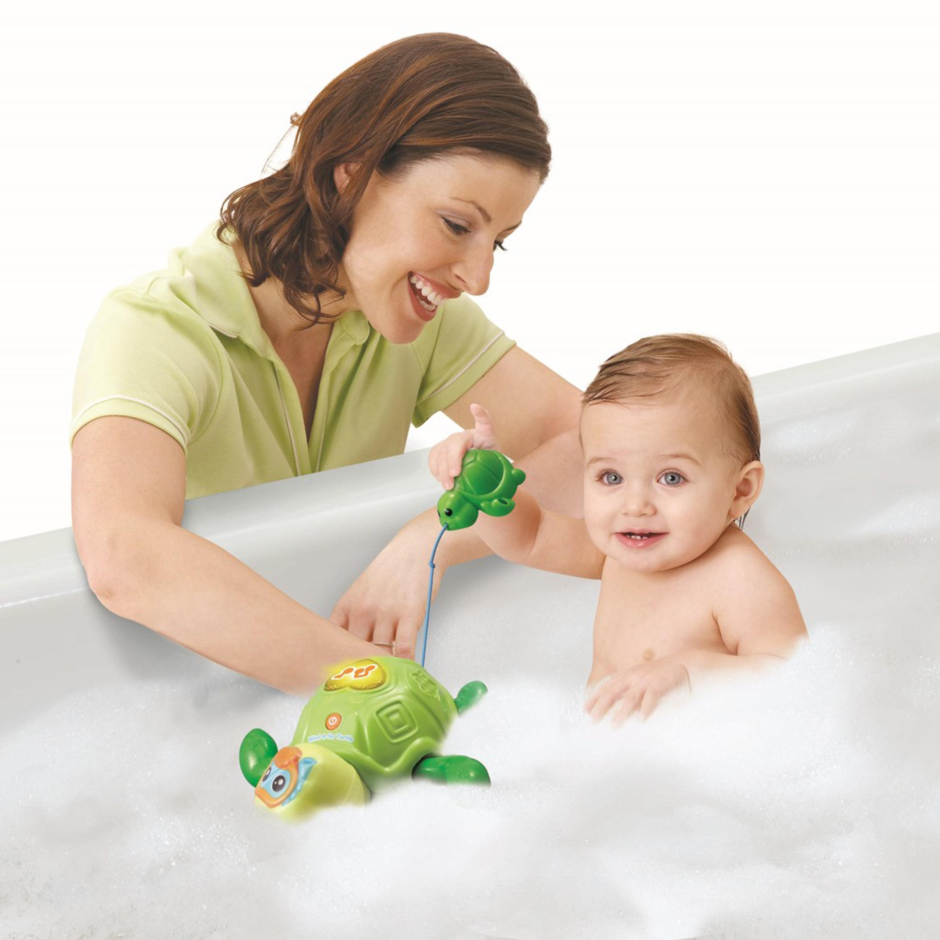Vtech Wind & Go Turtle Bath Toy-toys-babyandtoddlertoys-bathtoys-image-4