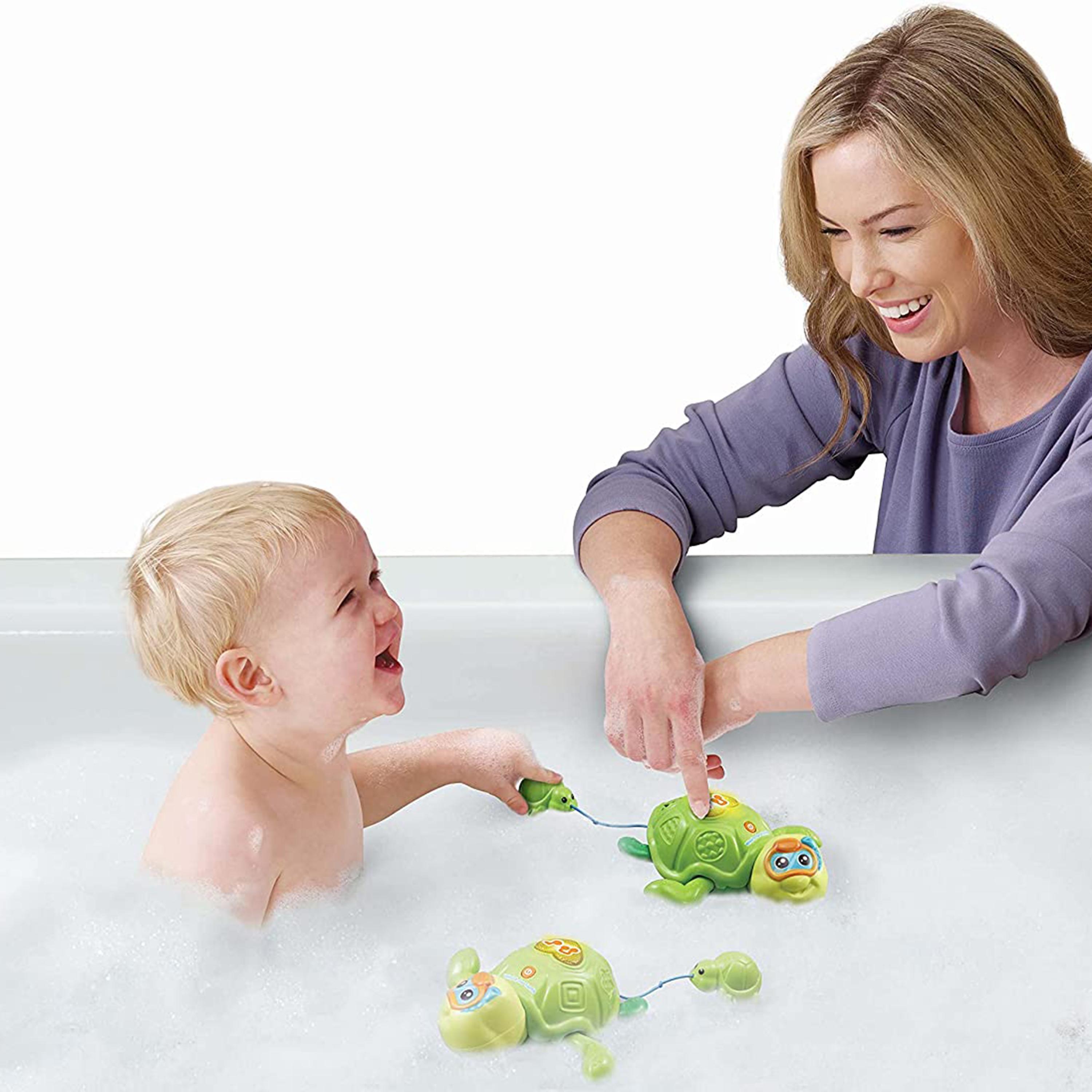 Vtech Wind & Go Turtle Bath Toy-toys-babyandtoddlertoys-bathtoys-image-5