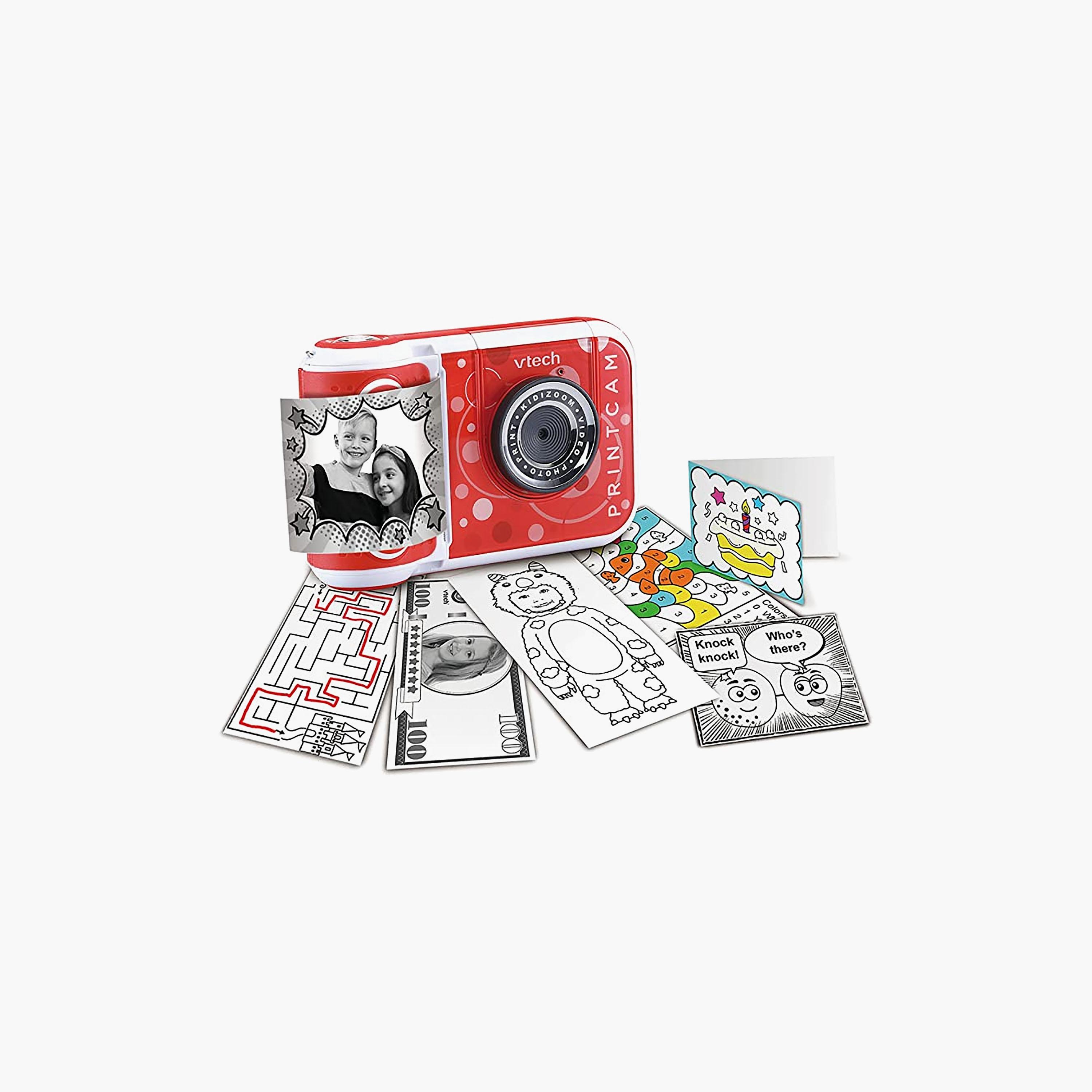 Vtech KidiZoom Print Cam Digital Camera, Red-electronics-camera-image-3