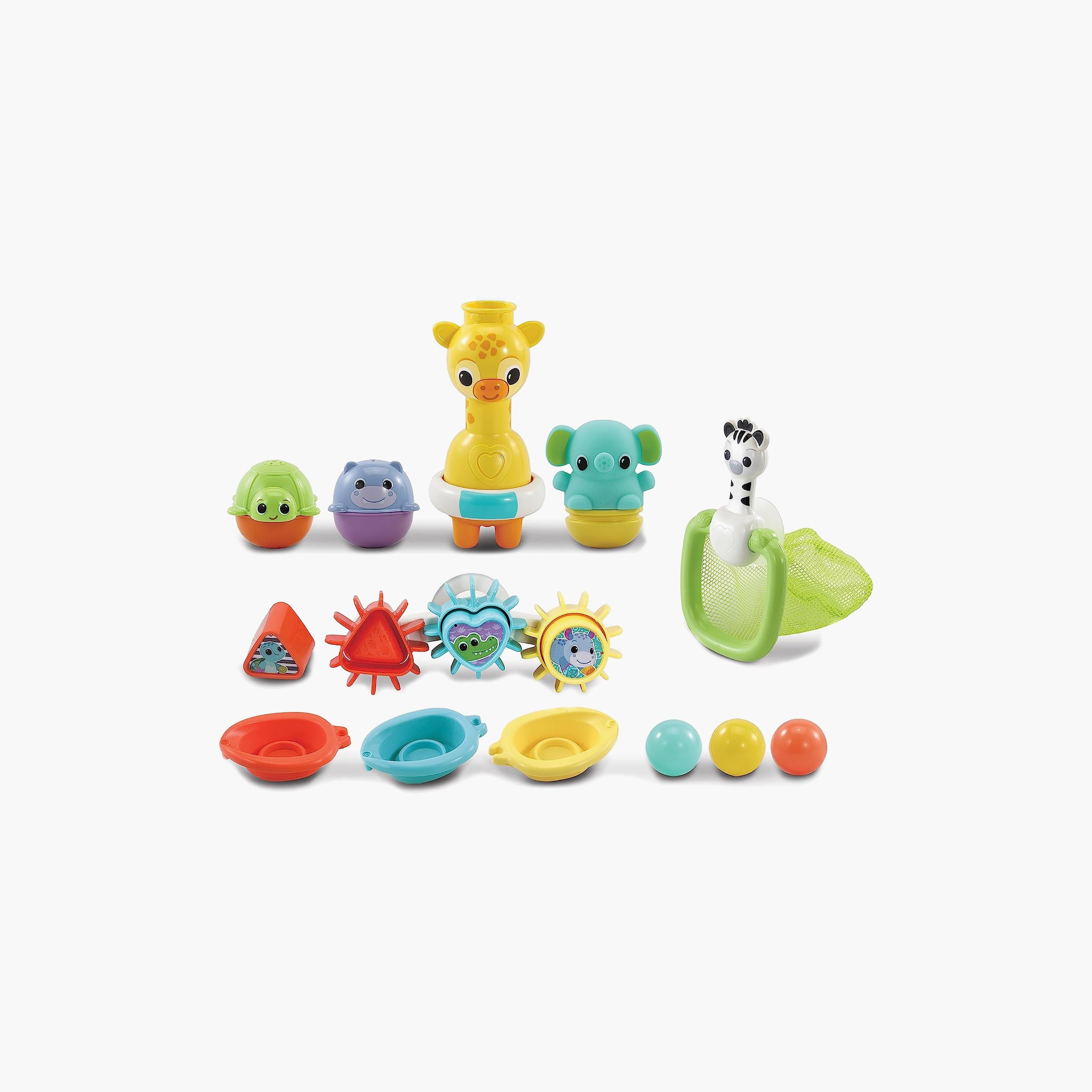 Vtech 6-in-1 Bath Toys Set-toys-babyandtoddlertoys-bathtoys-image-1
