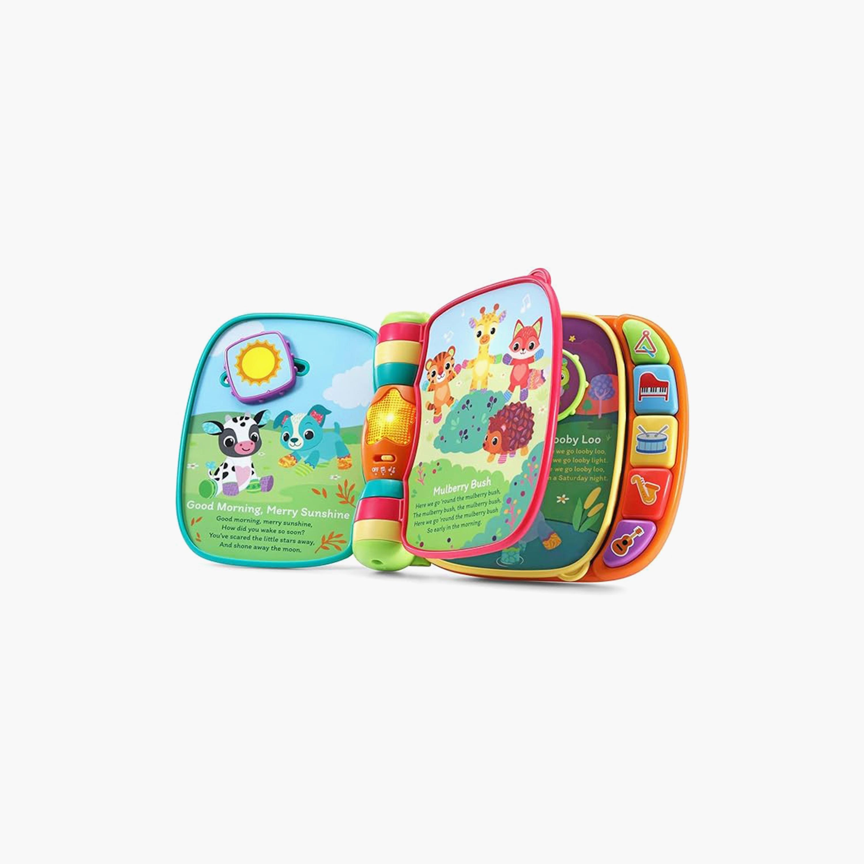 Vtech Animal Rhymes Music Book-toys-babyandtoddlertoys-lightsandmusicaltoys-image-2