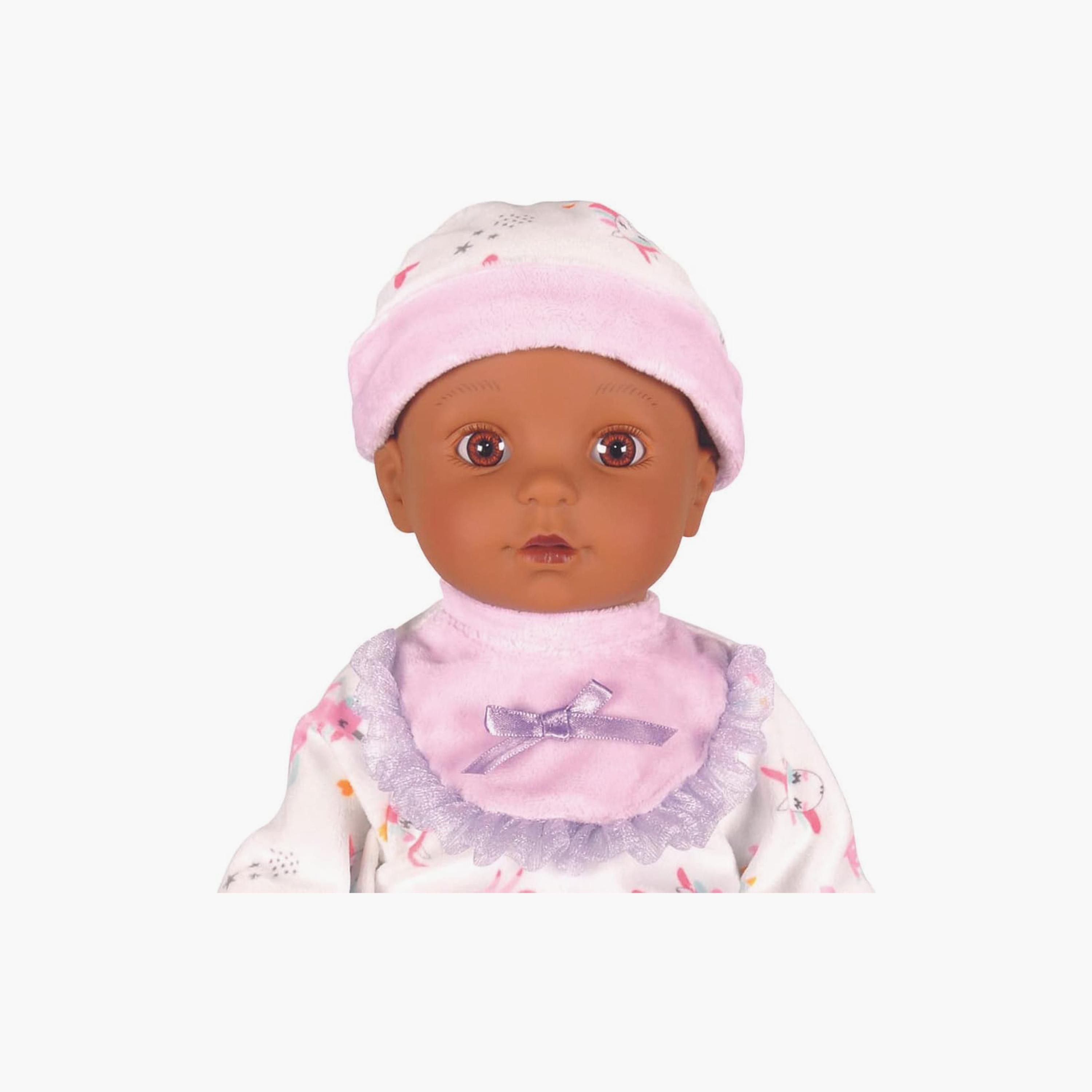 Lotus Soft Bodied Baby Doll Set - Afro-Amercian without Hair, 16"-toys-dollsandplaysets-dollplaysets-image-3