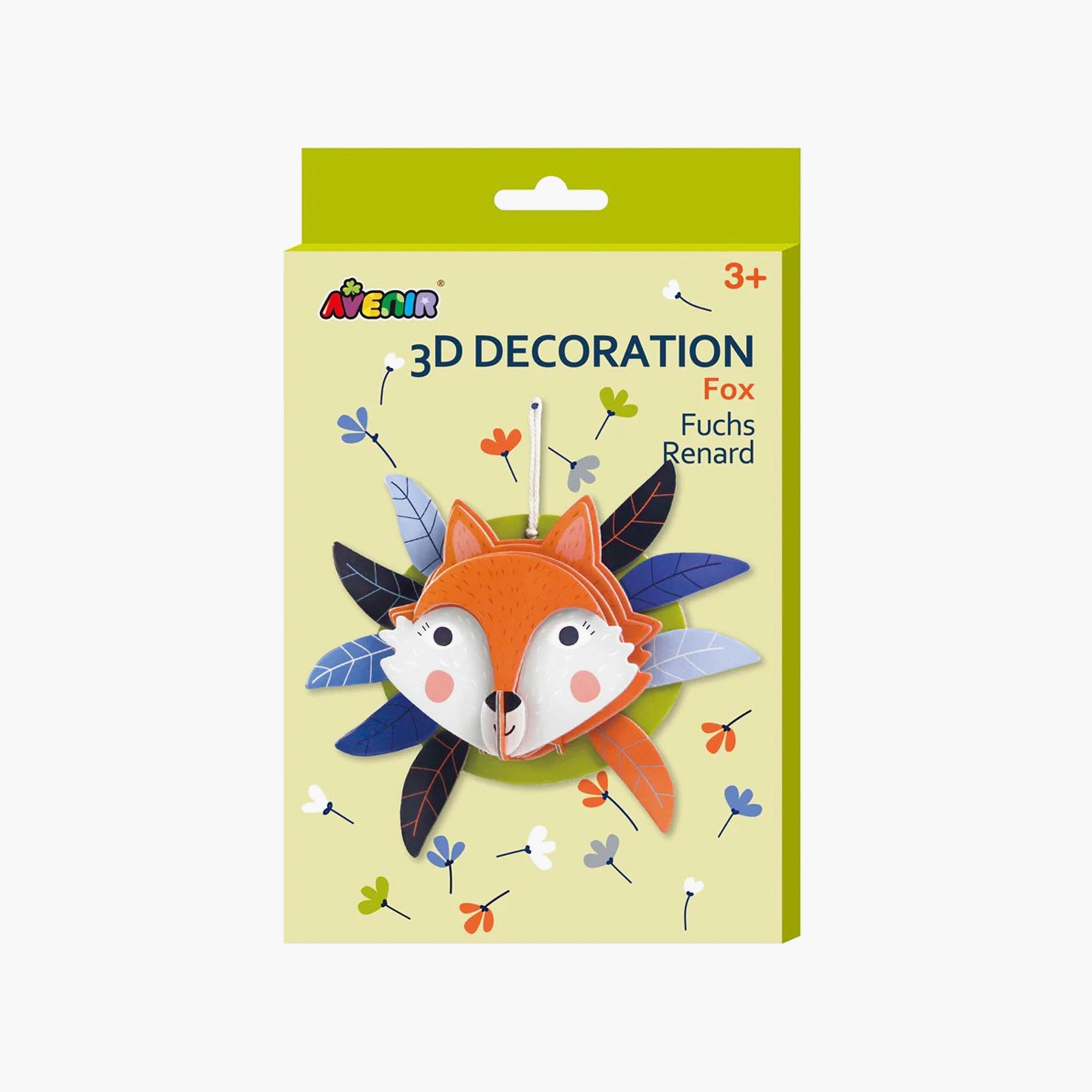 Avenir 3D Decoration Fox Puzzles Kit-toys-indoortoys-puzzles-image-2