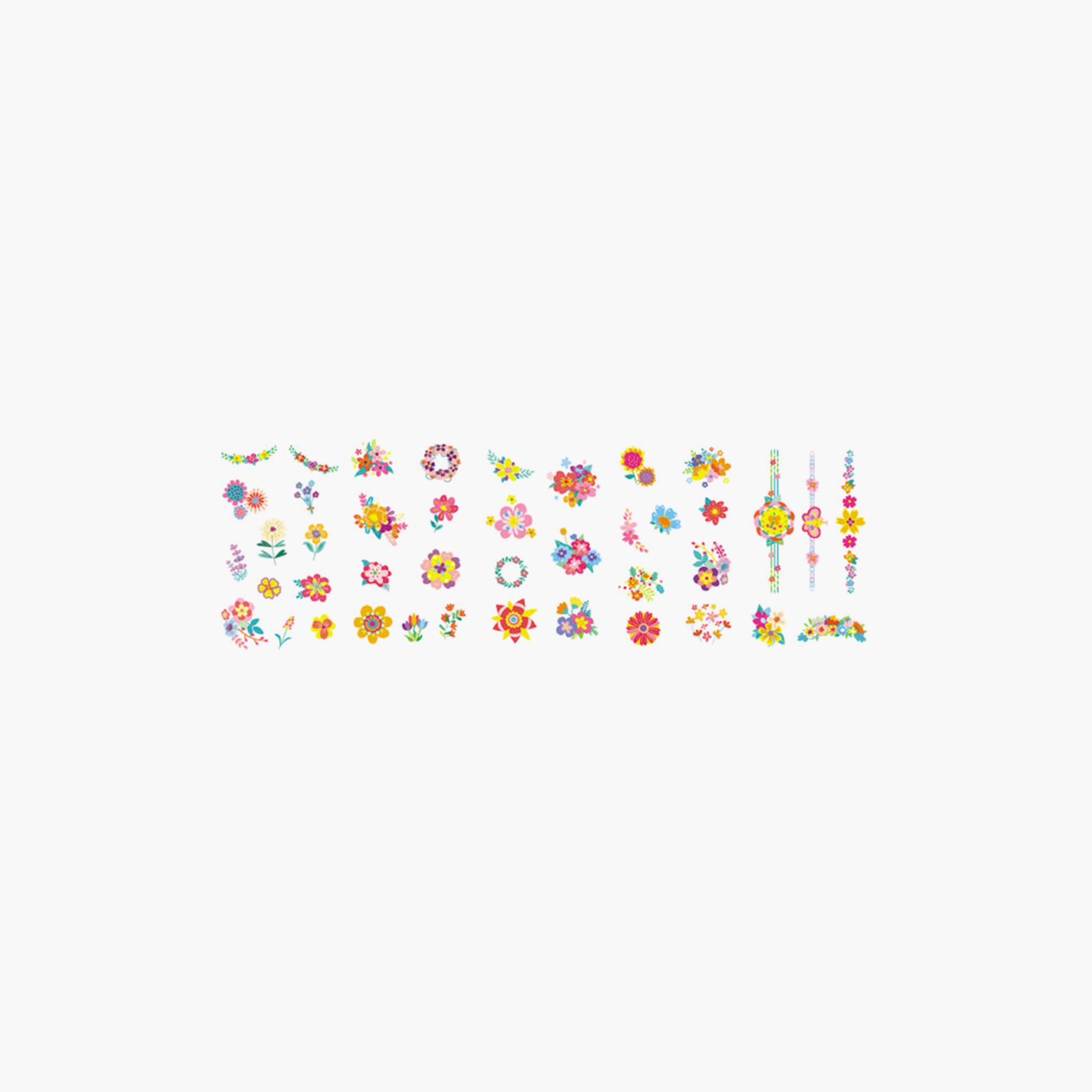 Avenir Flower Nail Stickers and Tattoos Kit-school-artsandcrafts-image-4
