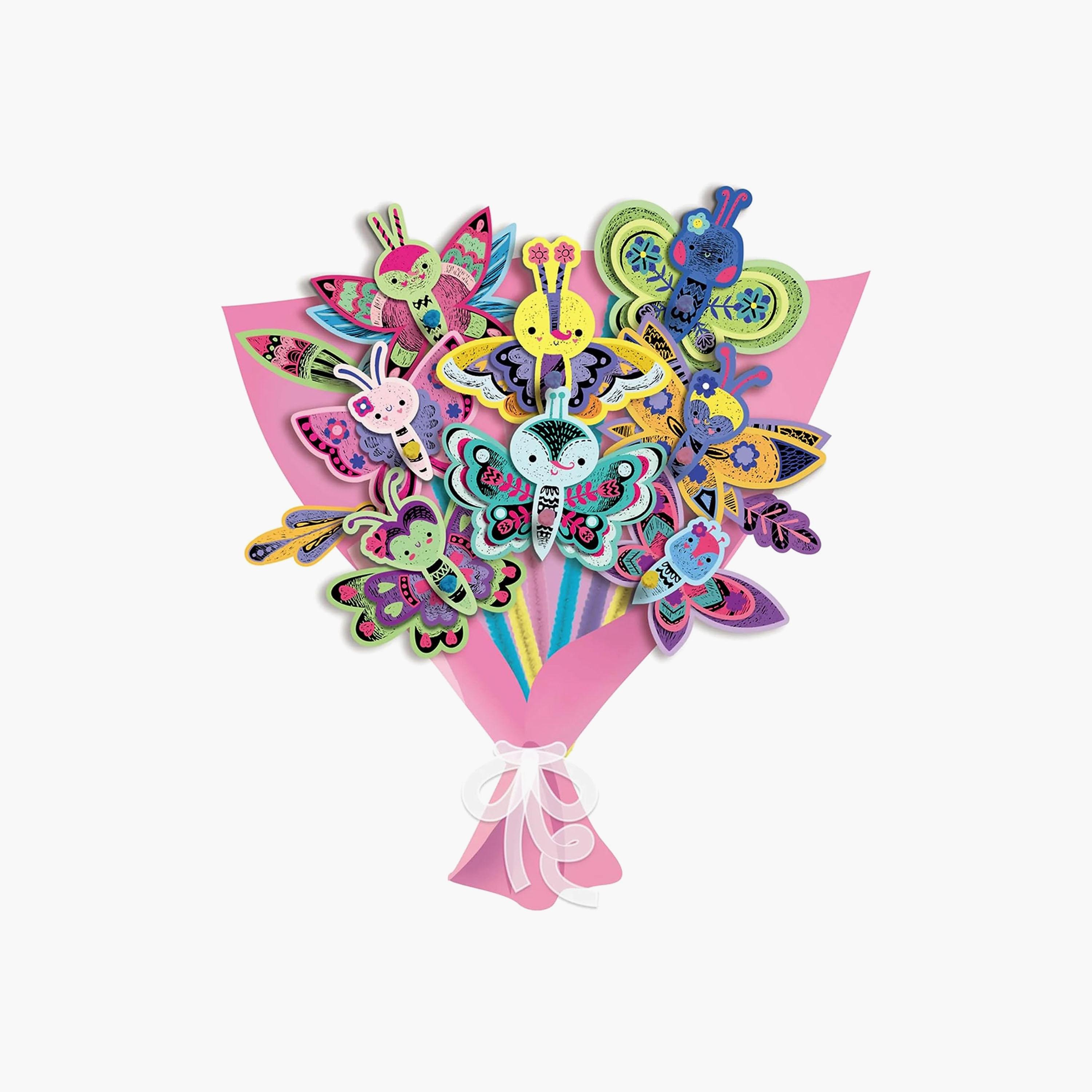 Avenir Scratch Bouquet Kit, Butterfly-school-artsandcrafts-image-4