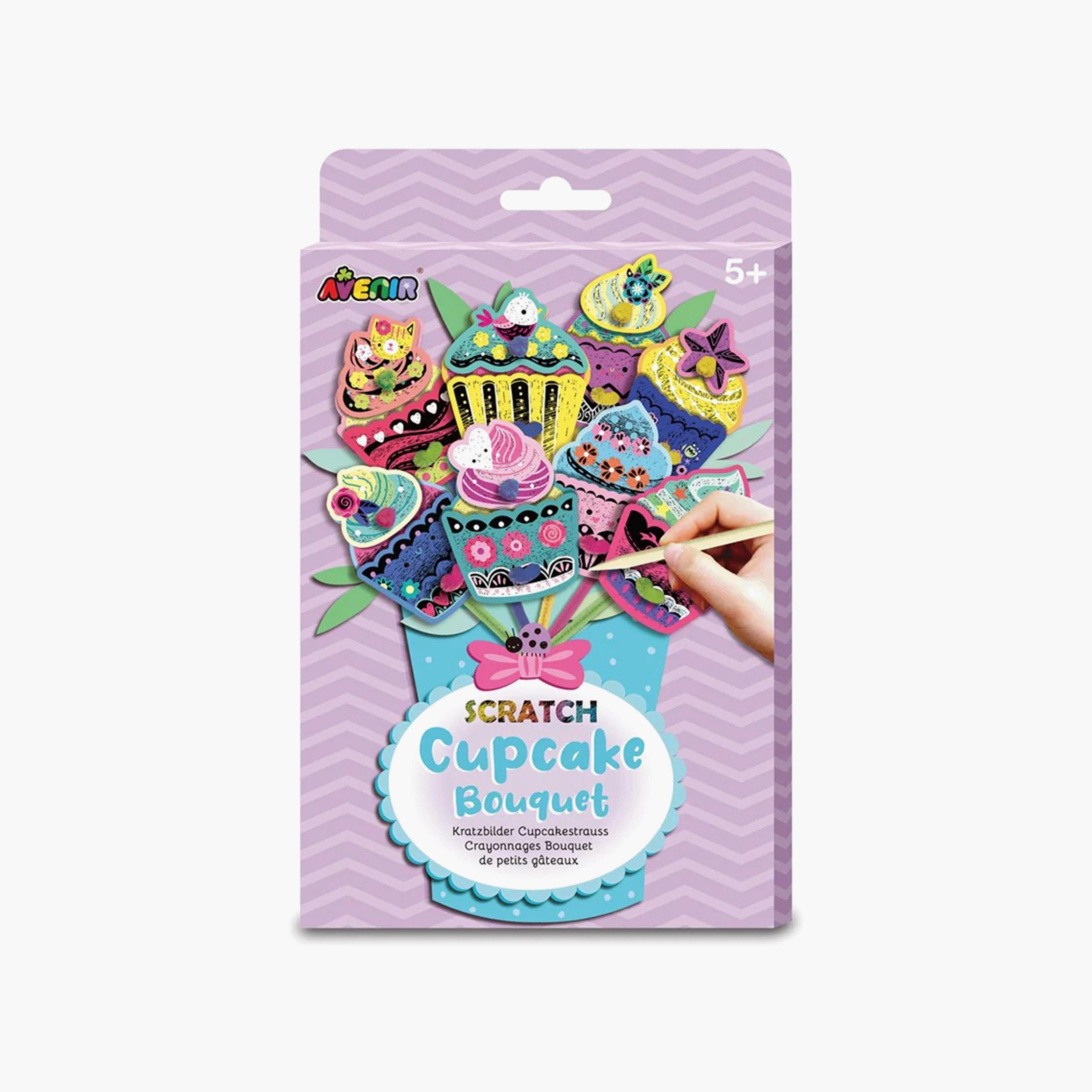 Avenir Scratch Bouquet Kit, Cupcake-school-artsandcrafts-image-2