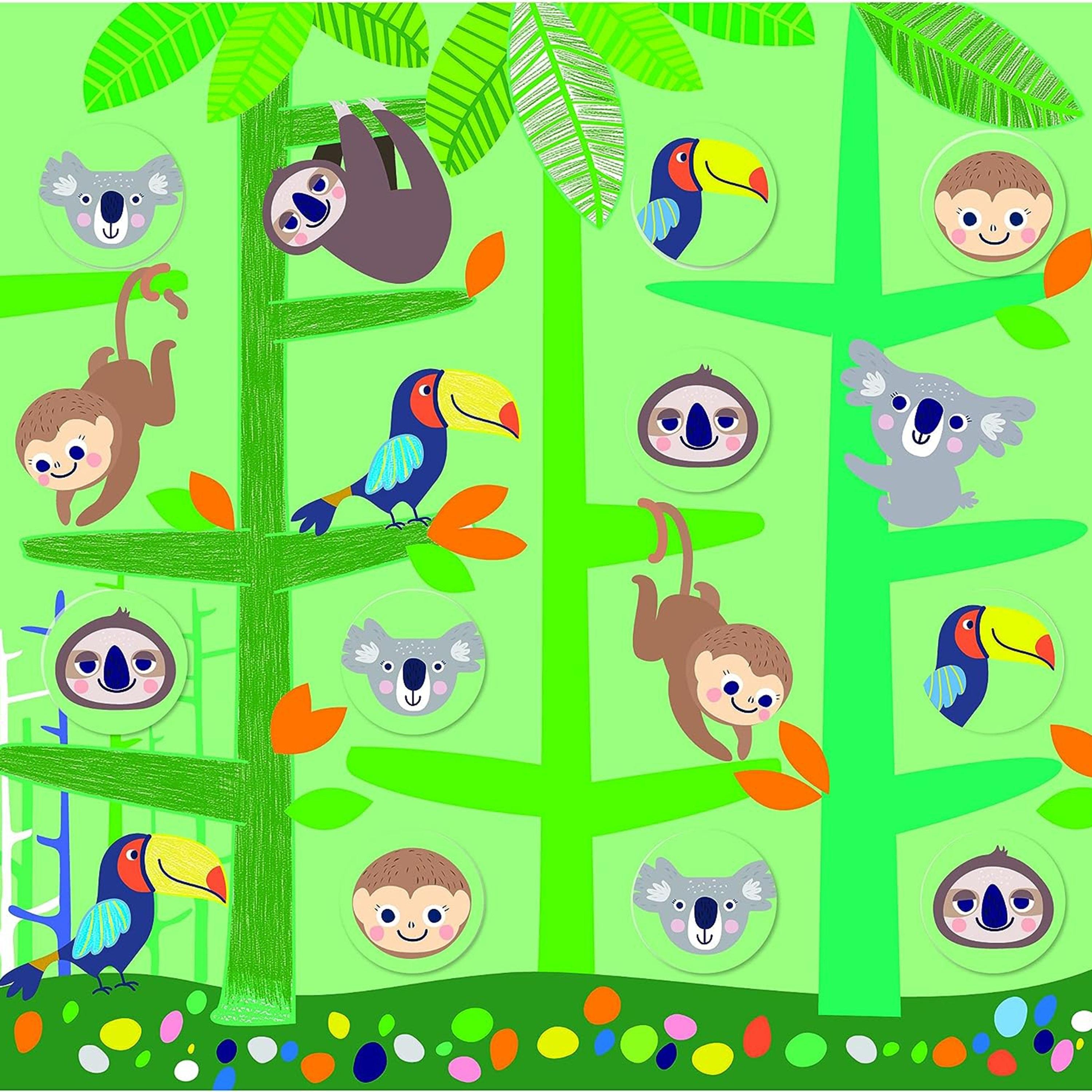 Avenir Coloring Activity Book, Jungle-school-artsandcrafts-image-4