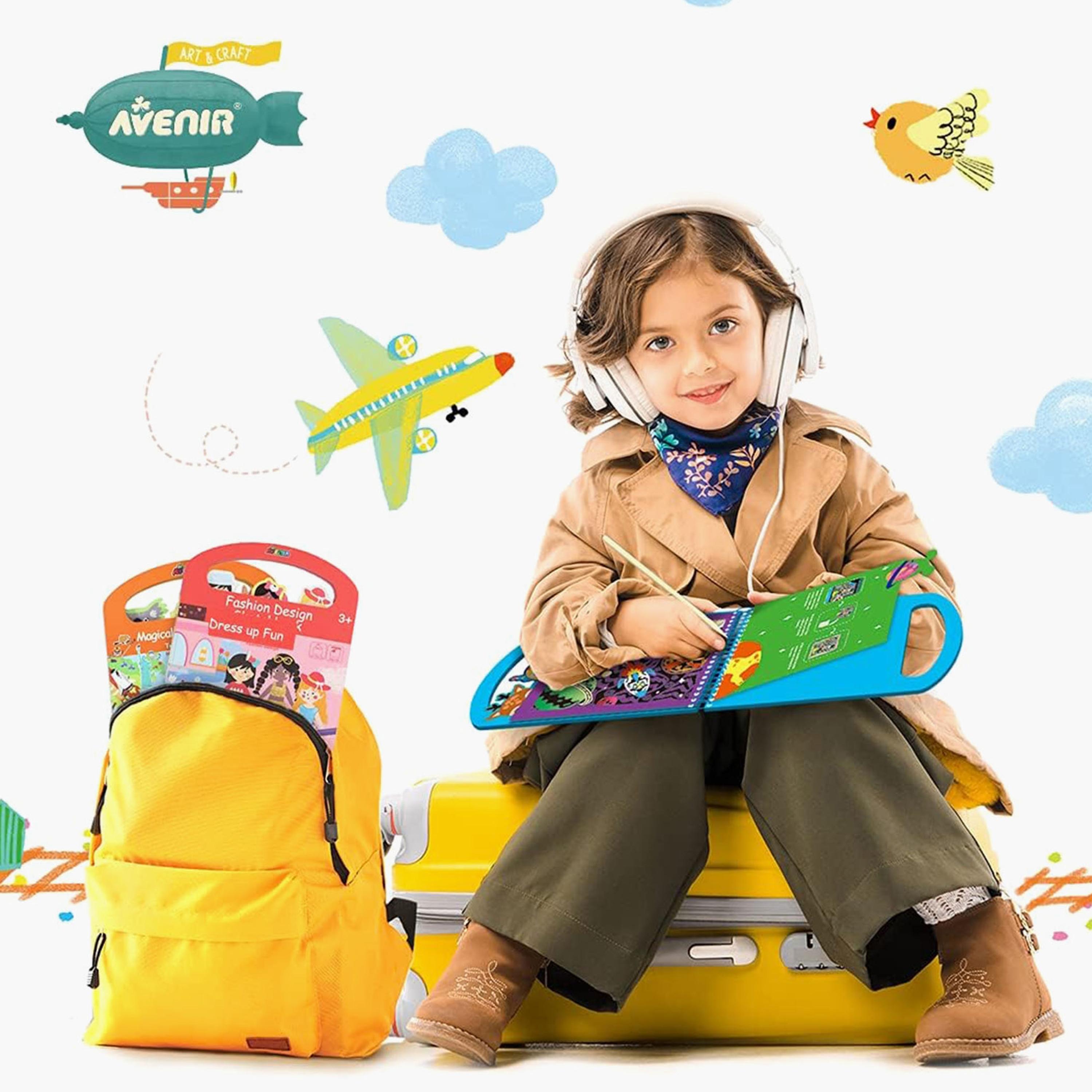 Avenir Coloring Activity Book, Jungle-school-artsandcrafts-image-5