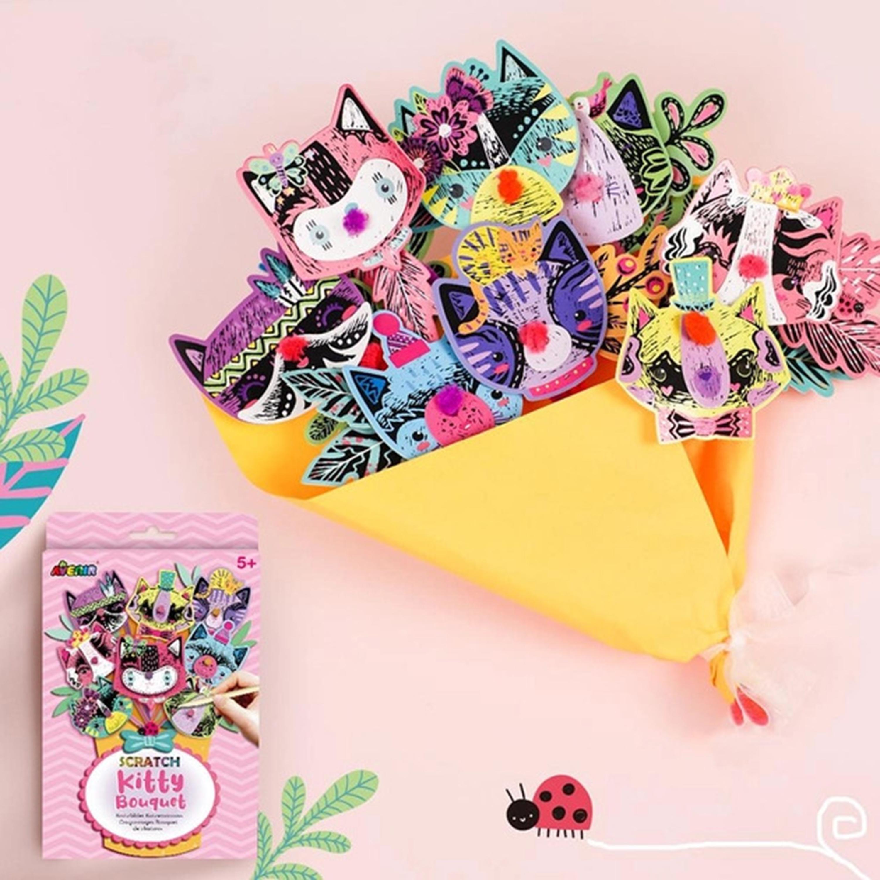 مجموعة سكراتش بوكيه من أفينير، كيتي-school-artsandcrafts-image-1