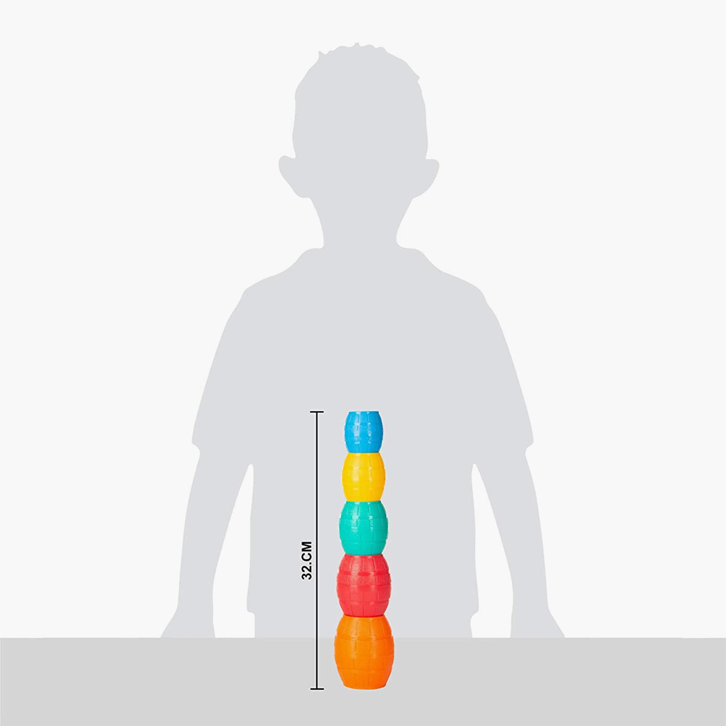 لعبة براميل التكديس من فن سكول-toys-babyandtoddlertoys-stackingandnestingtoys-image-1