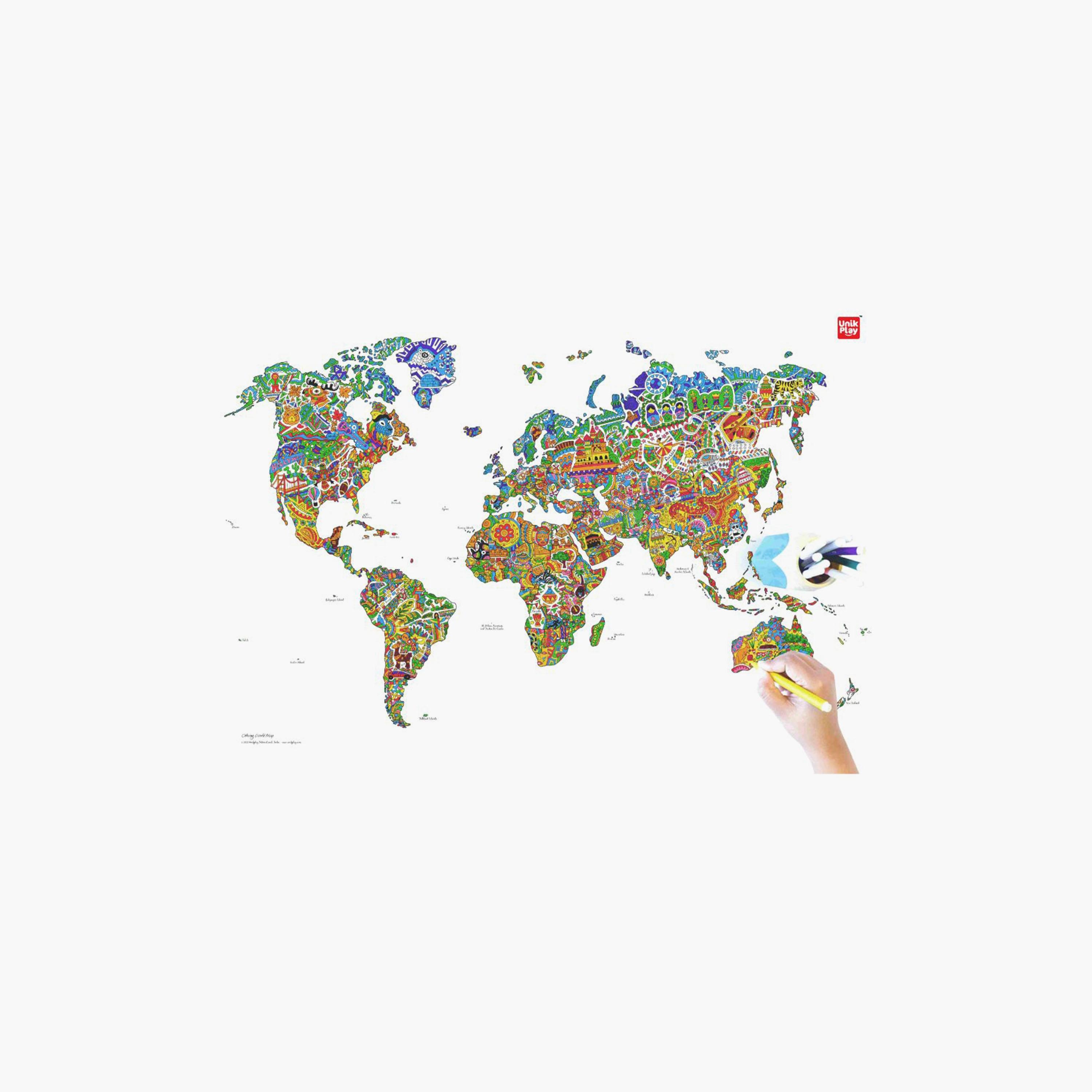 Unikplay Colouring World Map Geography-school-artsandcrafts-image-4