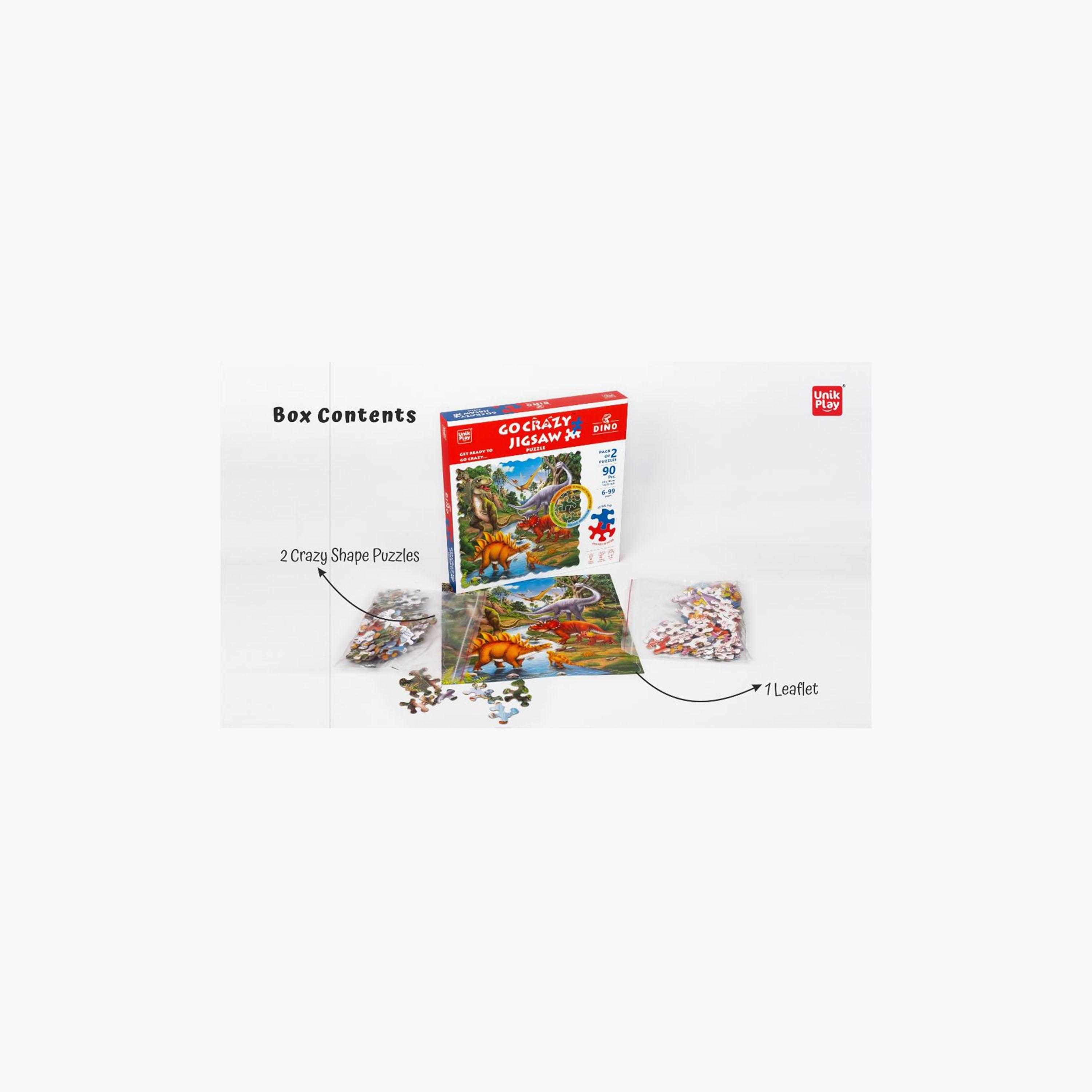 لغز الصور المتقطعة جو كريزي مع 2 صينية فرز من يونيكبلاي، دينو-toys-indoortoys-puzzles-image-5