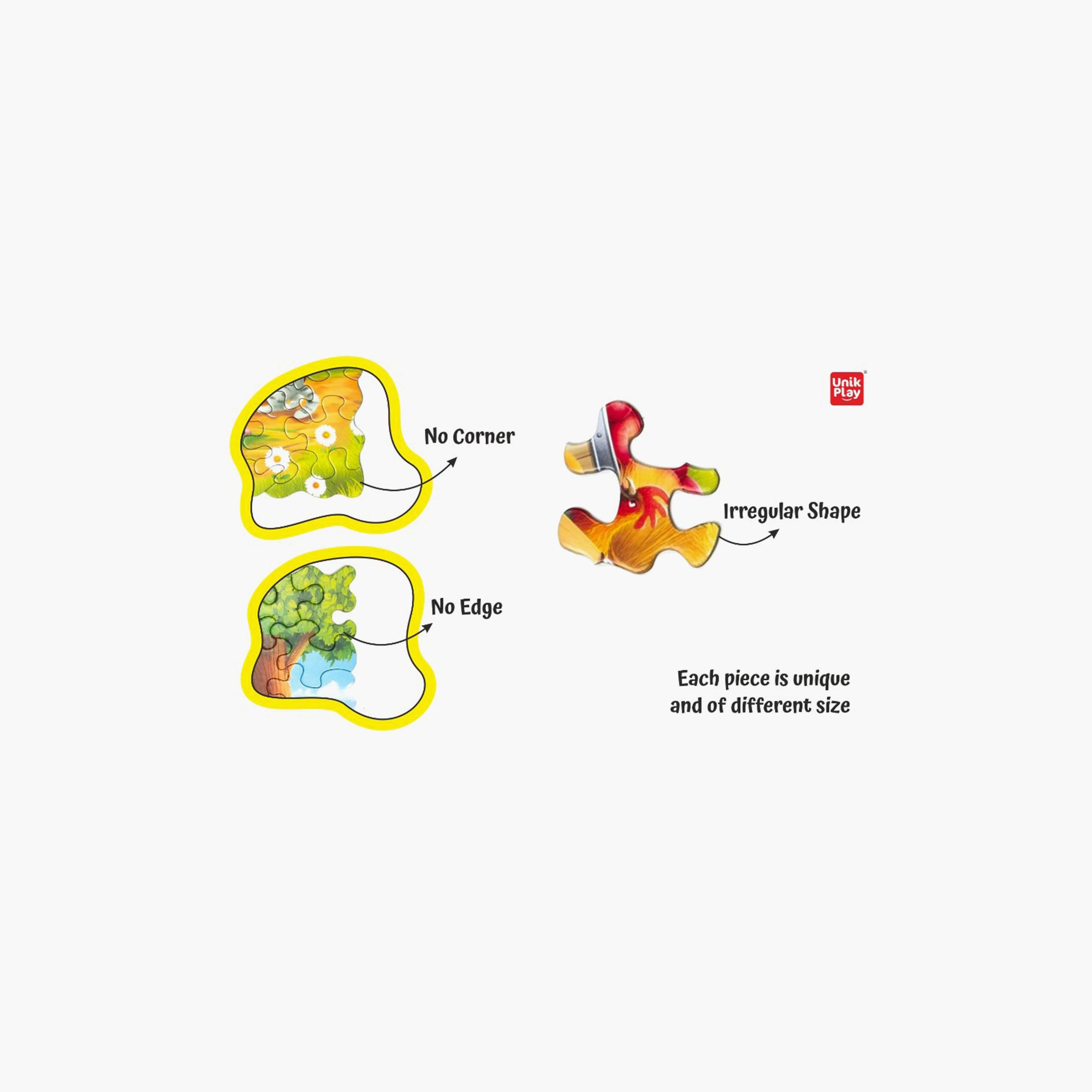 لغز الصور المتقطعة جو كريزي مع 2 صينية فرز من يونيكبلاي، مزرعة-toys-indoortoys-puzzles-image-3