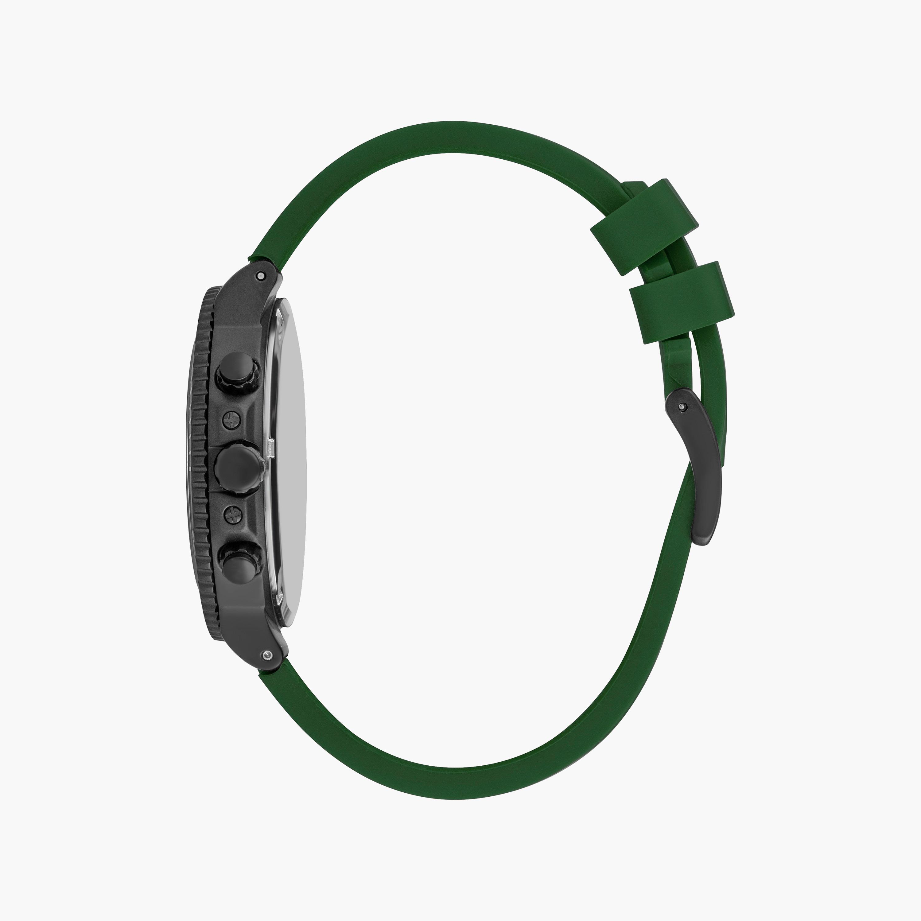 Beverly Hills Polo Club Men's Green Chronograph Silicone Strap Watch | BP3248X.657-men-watchesandjewellery-watches-image-2